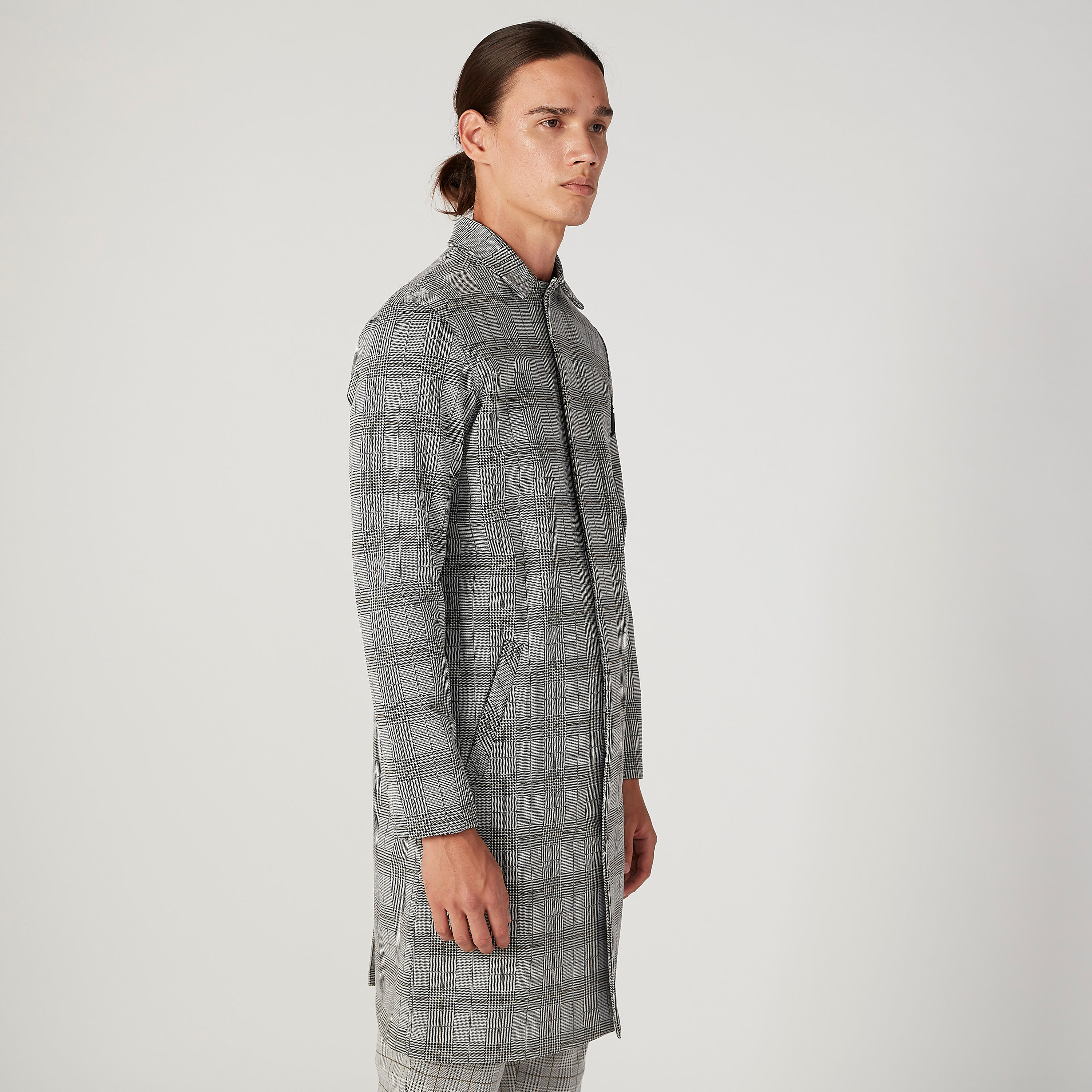 جاكيت طويل سليم كاروهات بأكمام طويلة-men-clothing-jacketsandblazers-jackets-image-5
