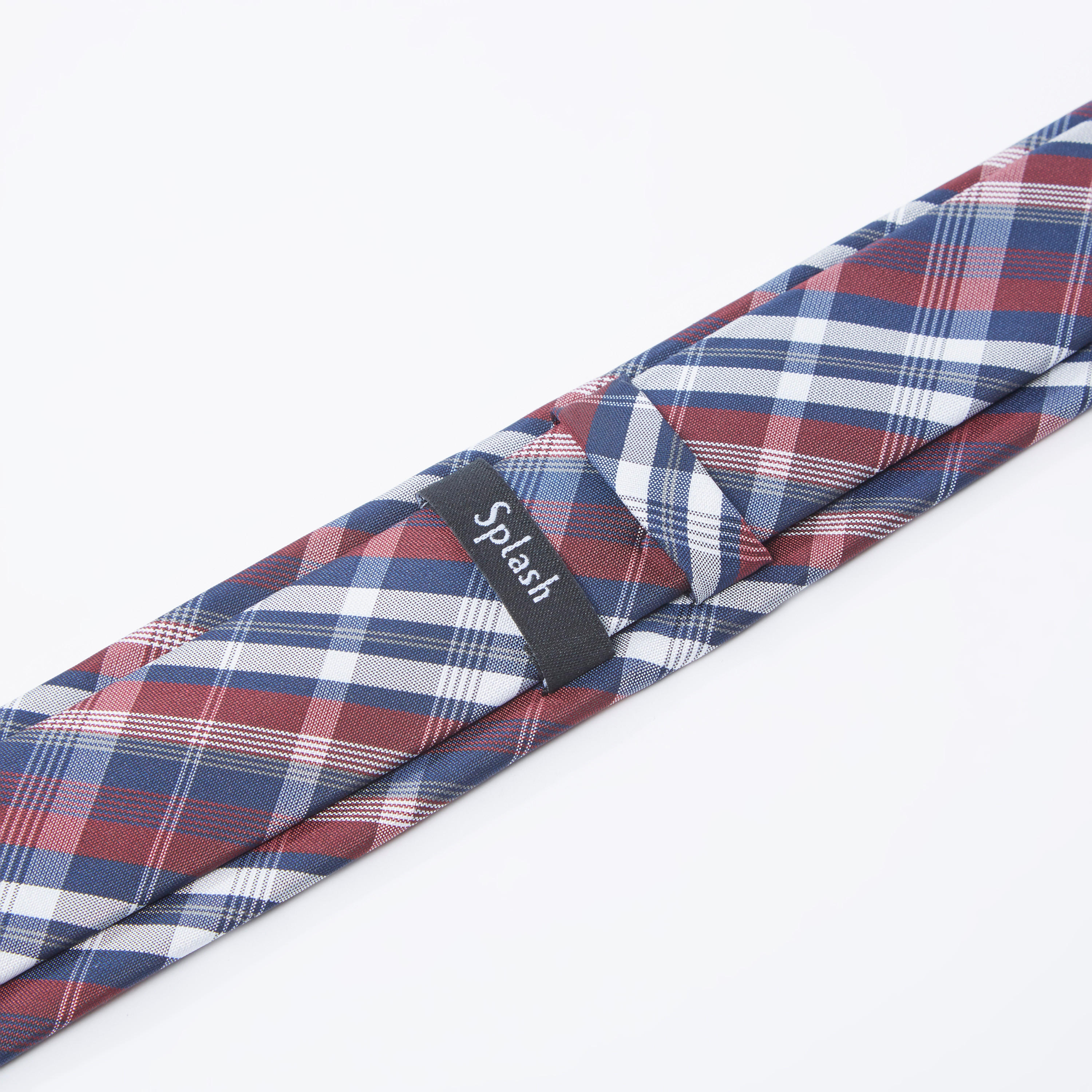 Striped Regular Necktie with Keeper Loop-men-tiesandcufflinks-pocketsquares-image-3