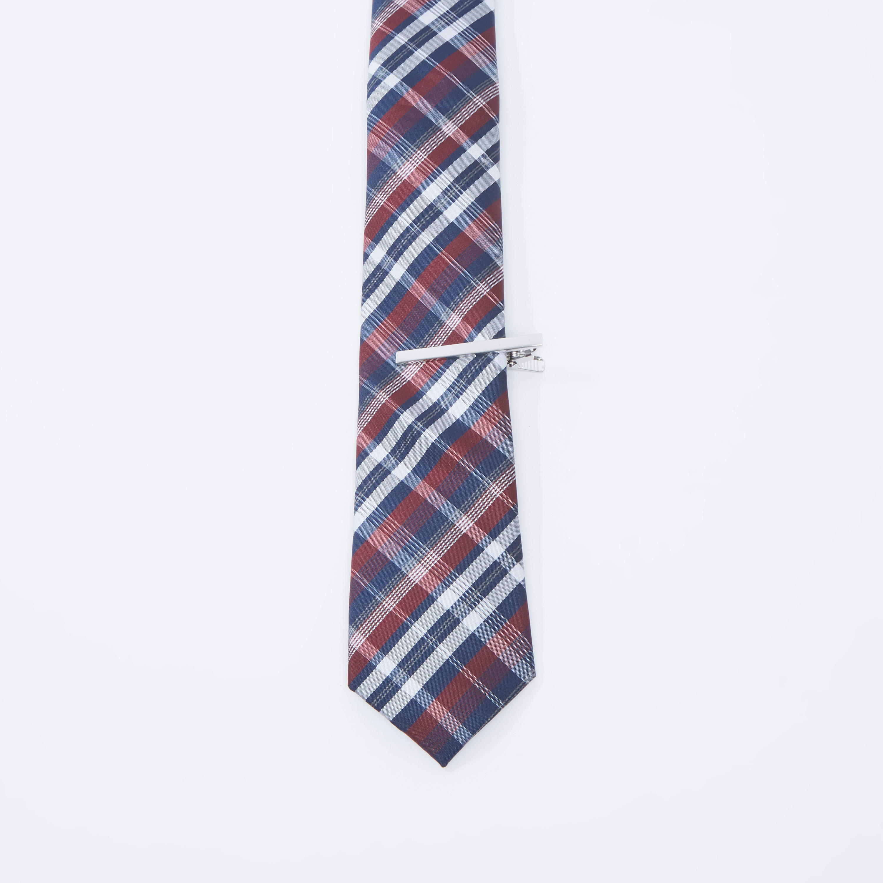 Striped Regular Necktie with Keeper Loop-men-tiesandcufflinks-pocketsquares-image-4