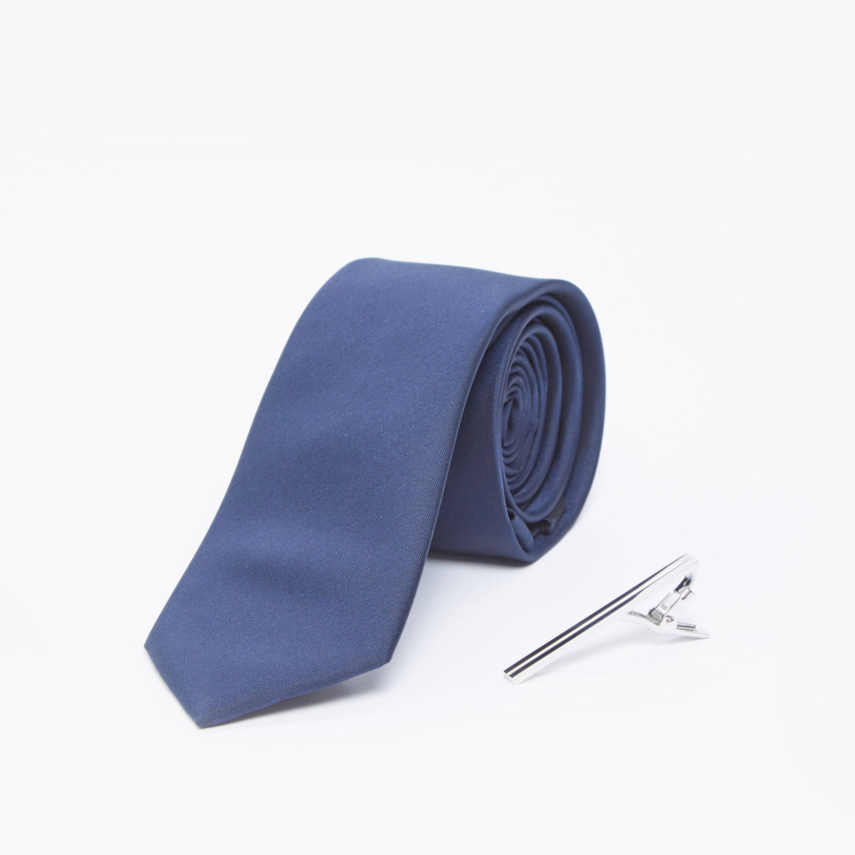 Plain Regular Necktie with Keeper Loop-men-tiesandcufflinks-pocketsquares-image-1