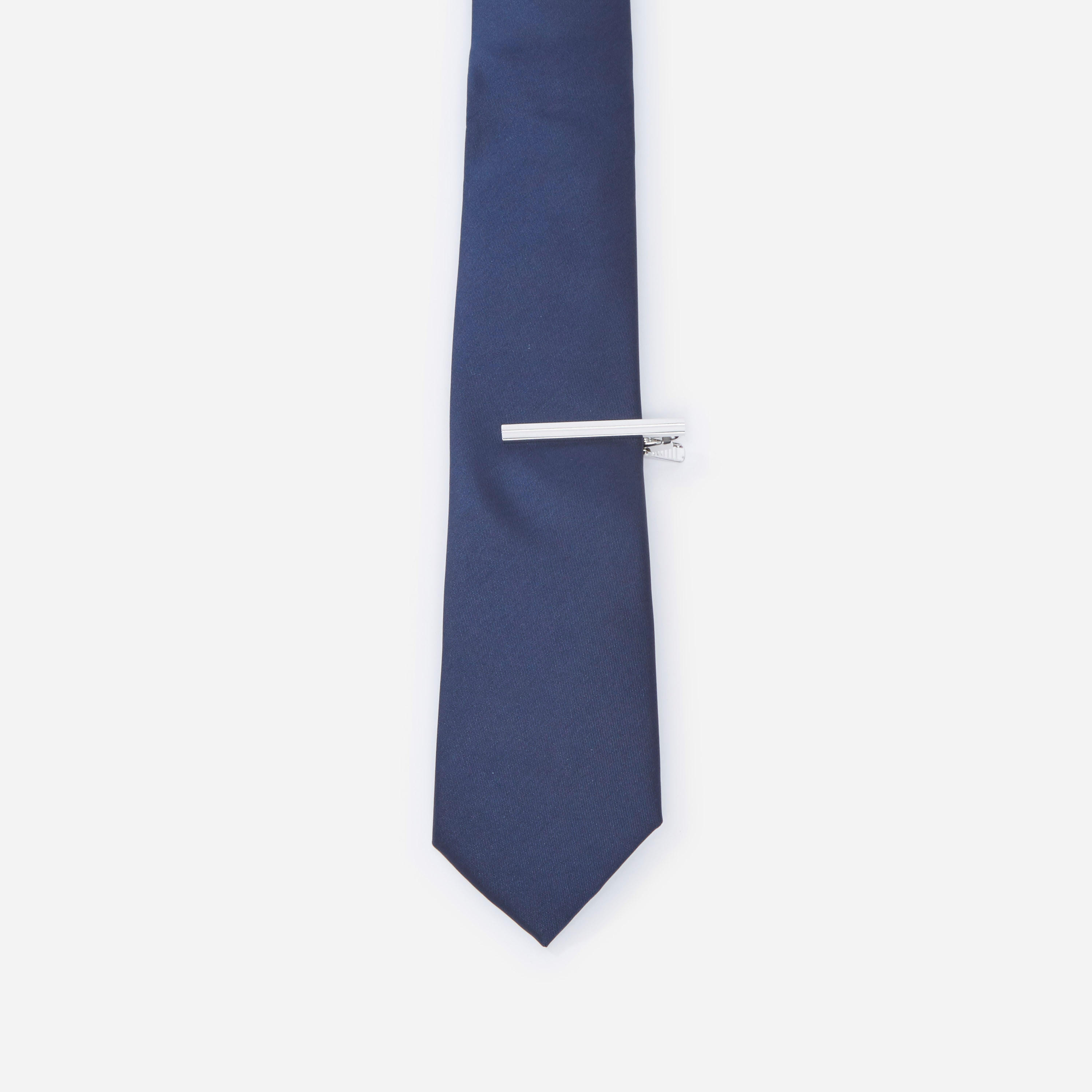 Plain Regular Necktie with Keeper Loop-men-tiesandcufflinks-pocketsquares-image-4