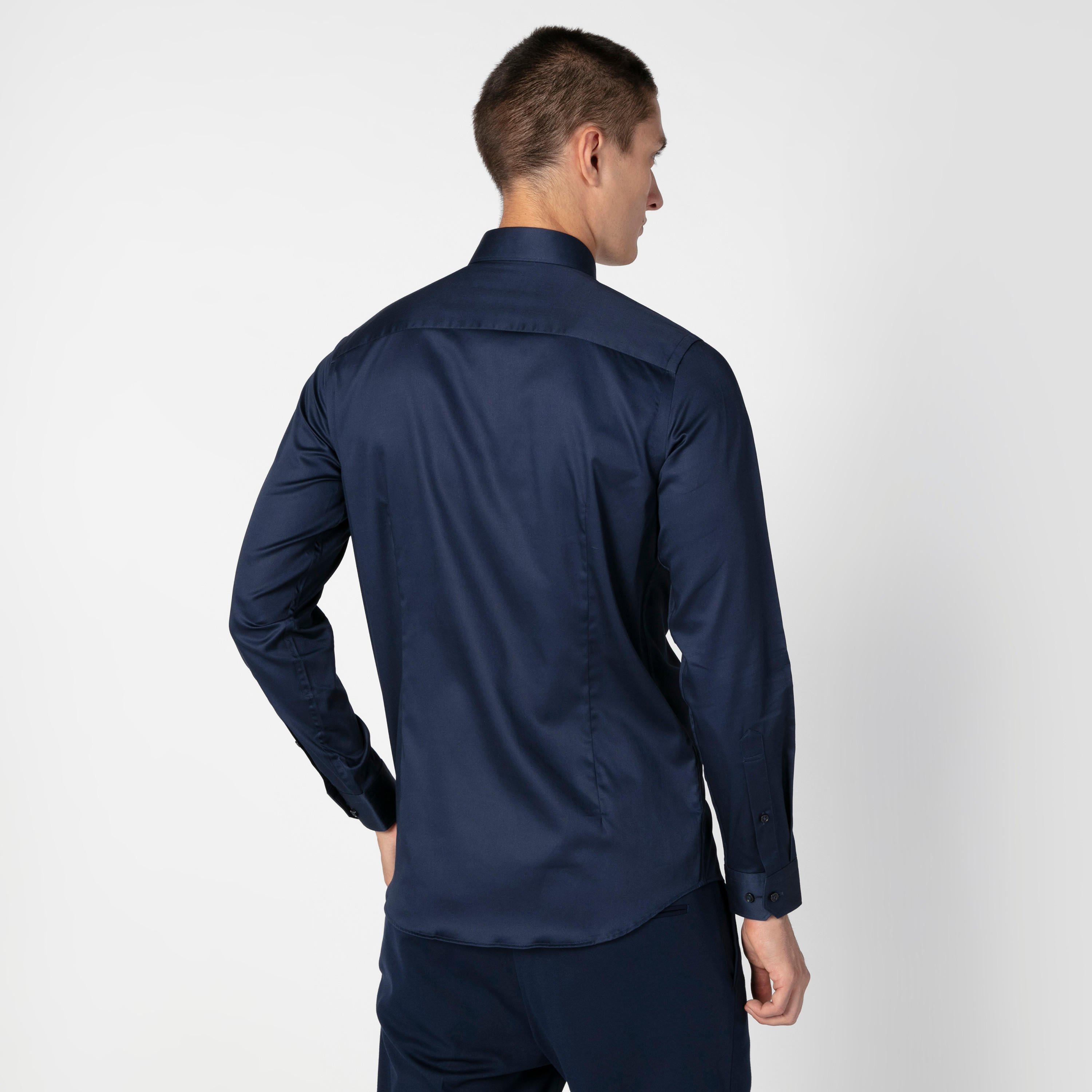 قميص رسمي سادة بياقة عاديّة وأكمام طويلة-men-clothing-shirts-image-1