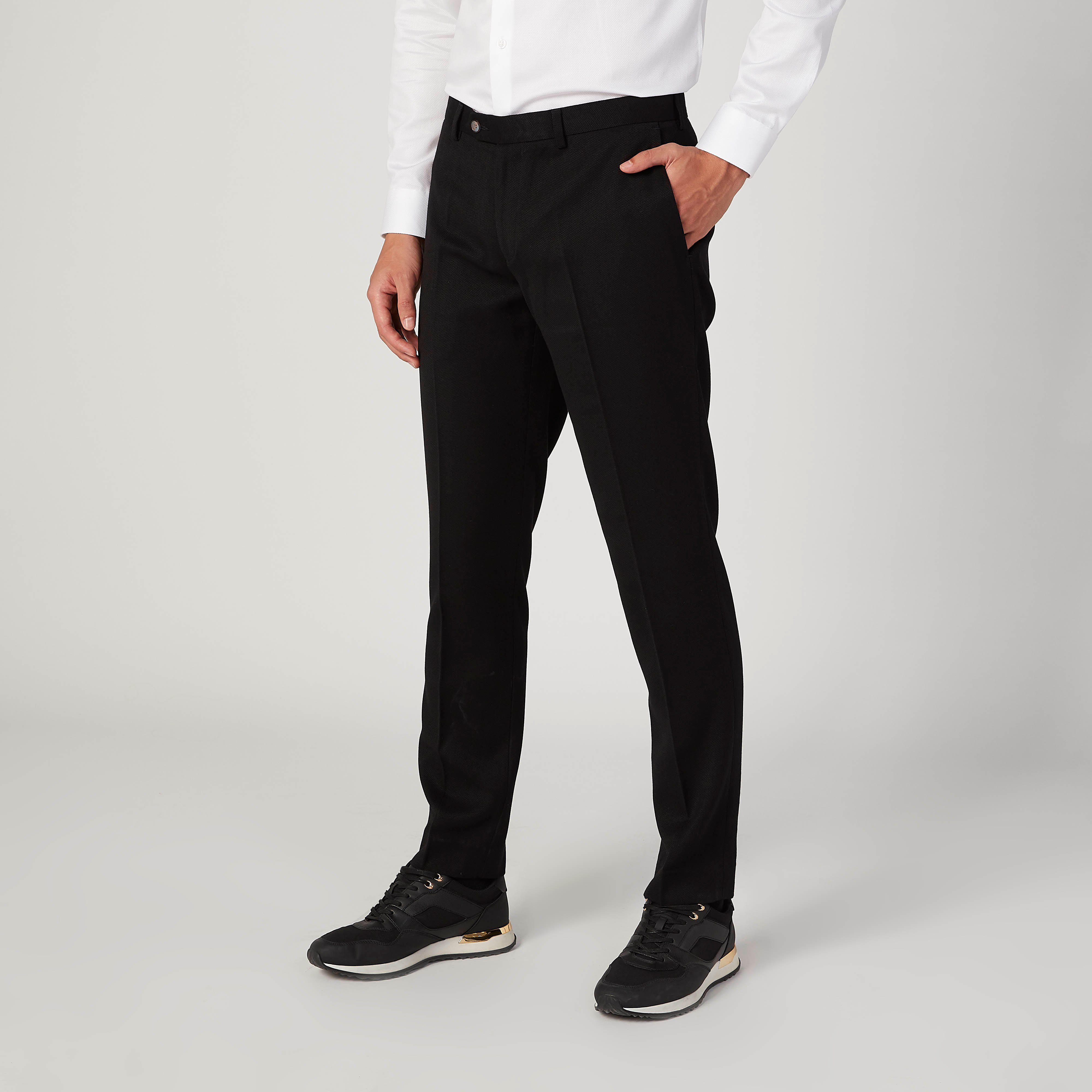 بنطلون سادة بجيوب وحلقات للحزام-men-clothing-bottoms-trousersandchinos-trousers-image-5