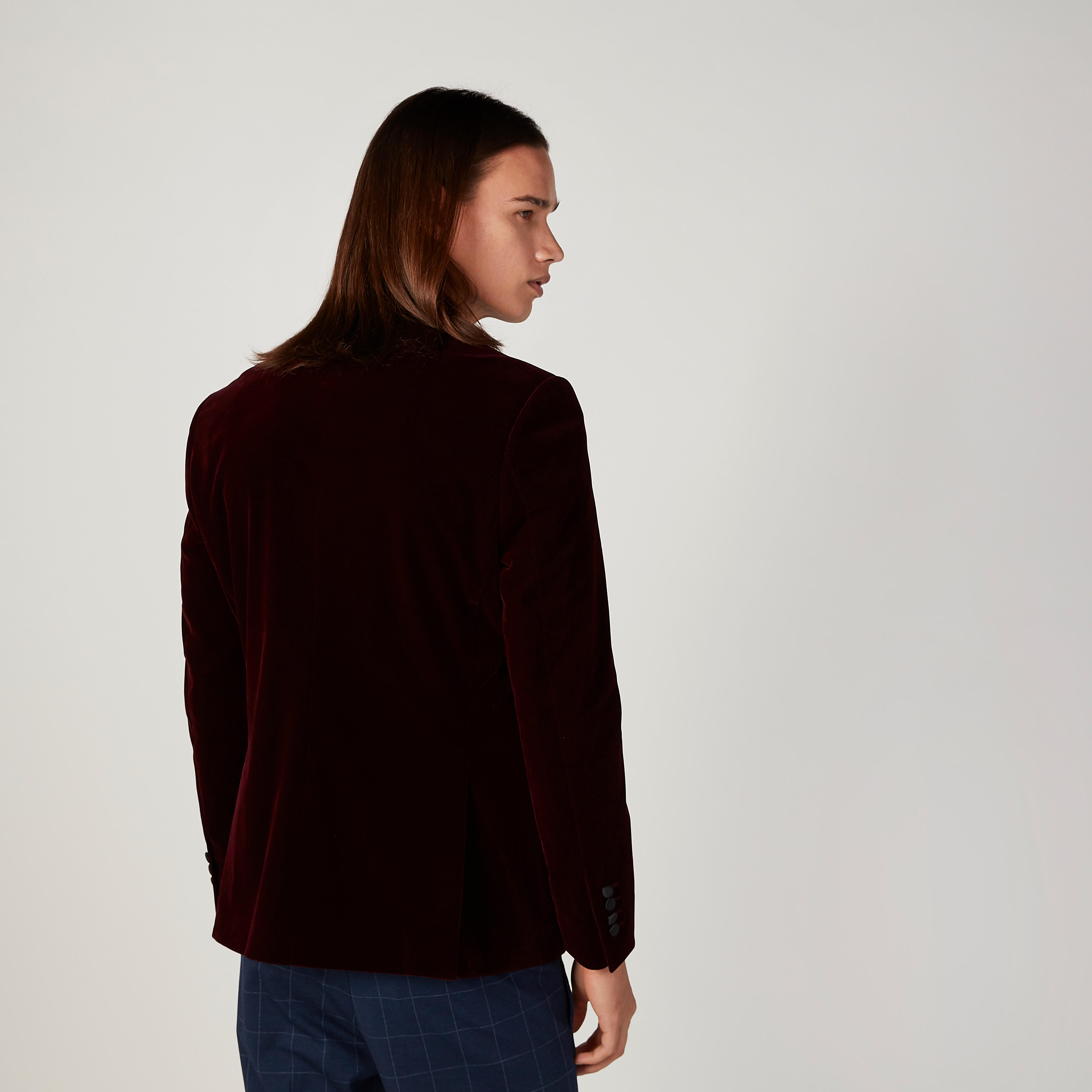 جاكيت سليم سادة بياقة مطوية وأكمام طويلة-men-clothing-jacketsandblazers-jackets-image-4