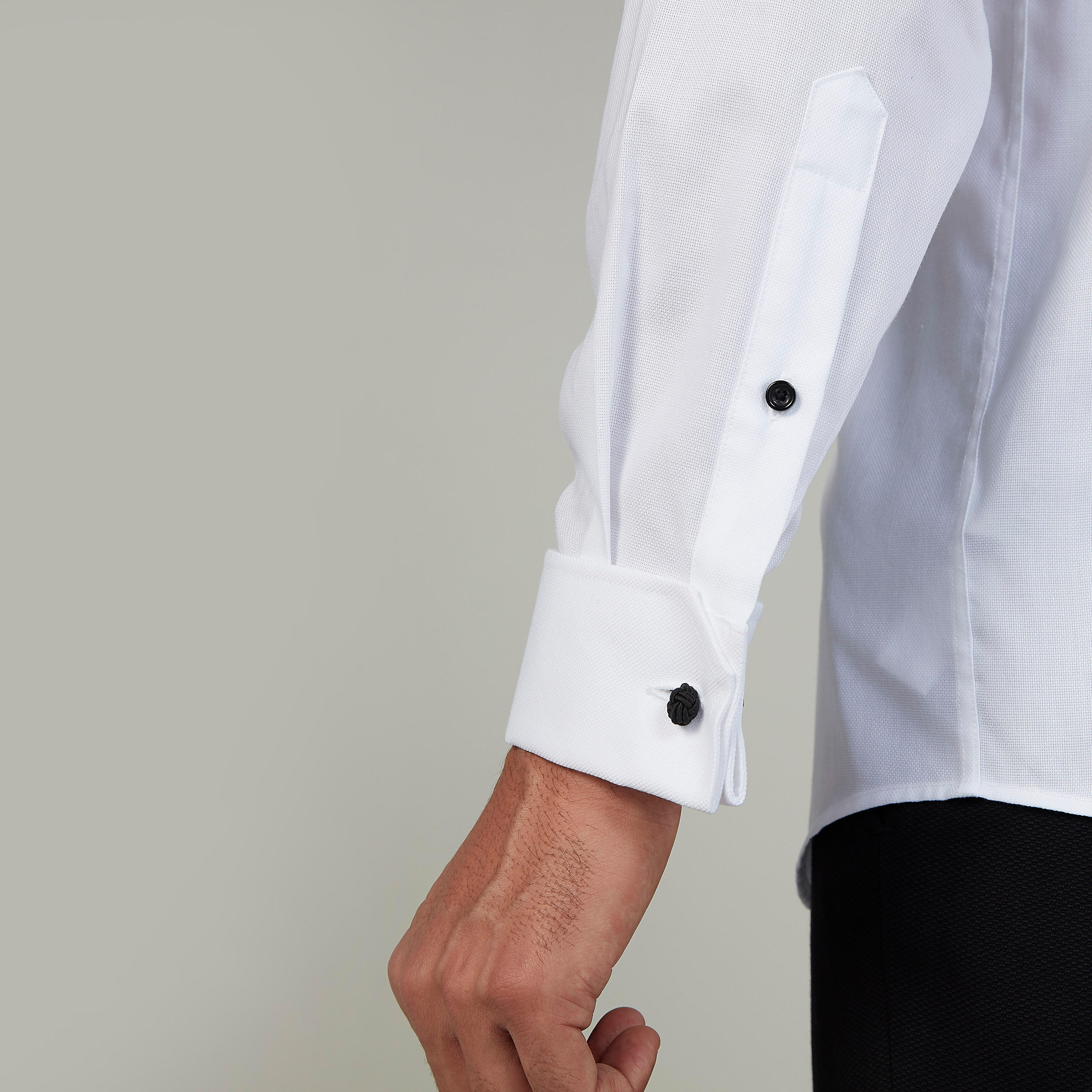 تيشيرت مستدام مقلّم بياقة بولو وأكمام قصيرة -men-clothing-shirts-image-3