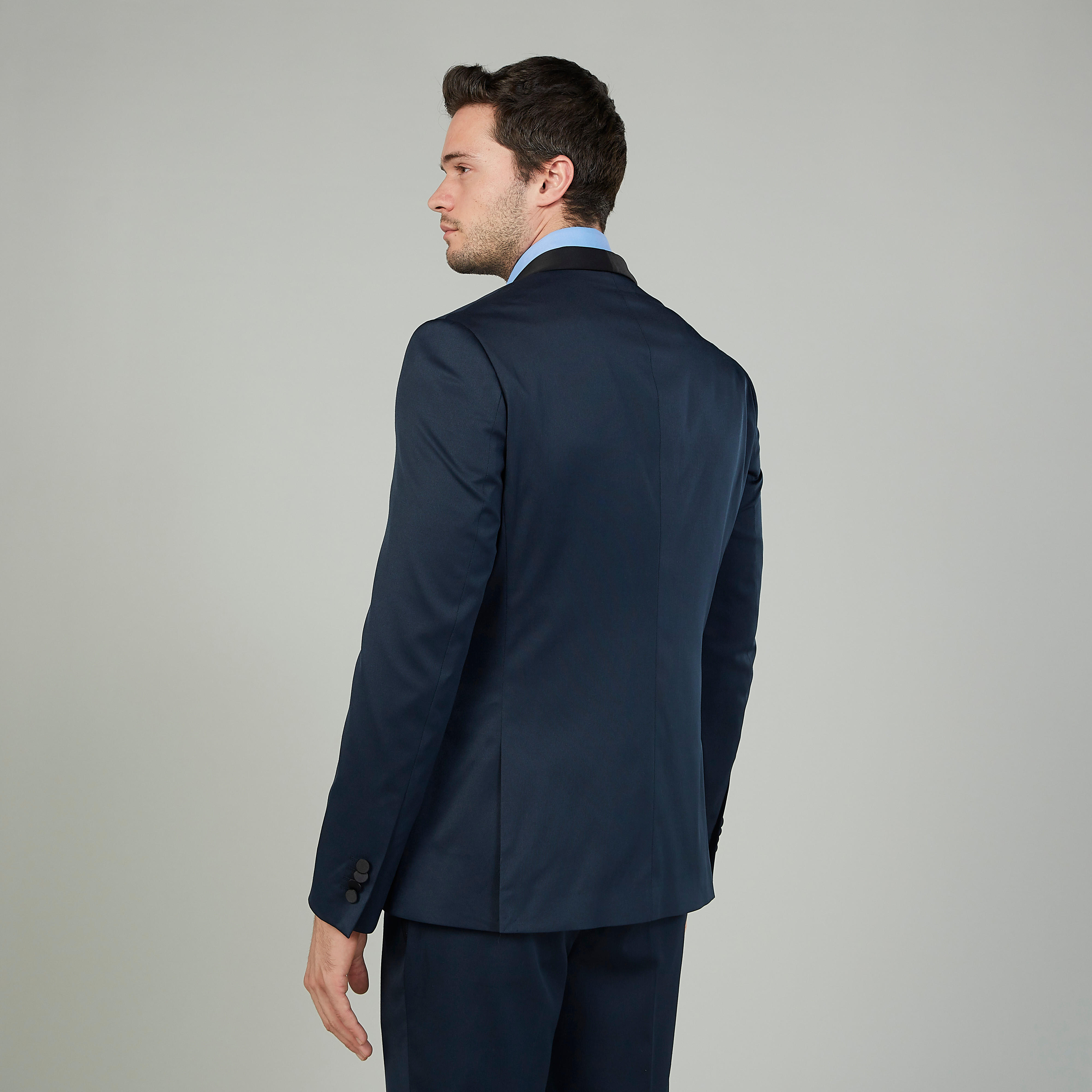 جاكيت بليزر سليم فيت رسمي بياقة منسدلة وأكمام طويلة-men-winterwear-jacketsandblazers-image-4