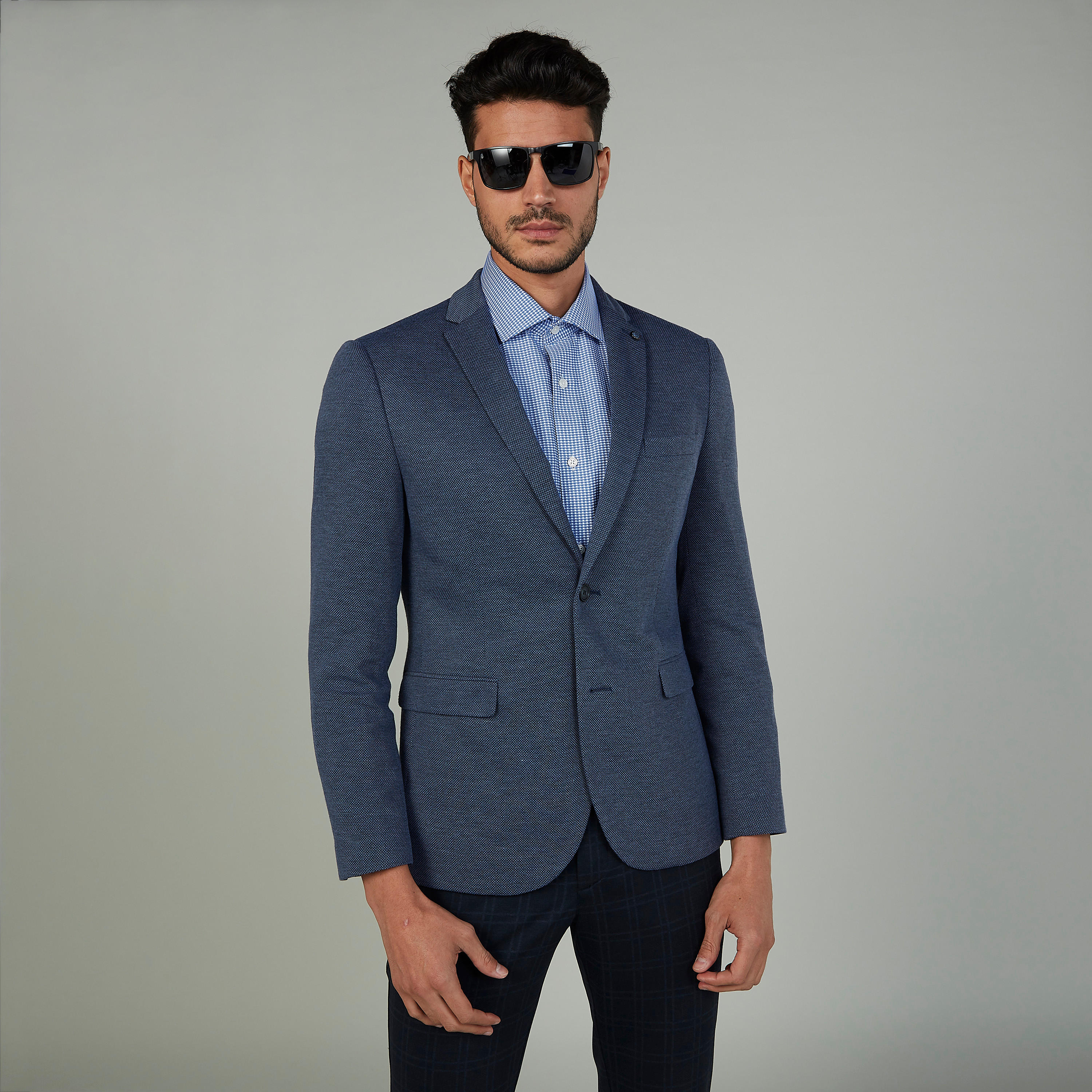 جاكيت رسمي سليم بارز الملمس بجيوب بطيّة-men-winterwear-jacketsandblazers-image-4