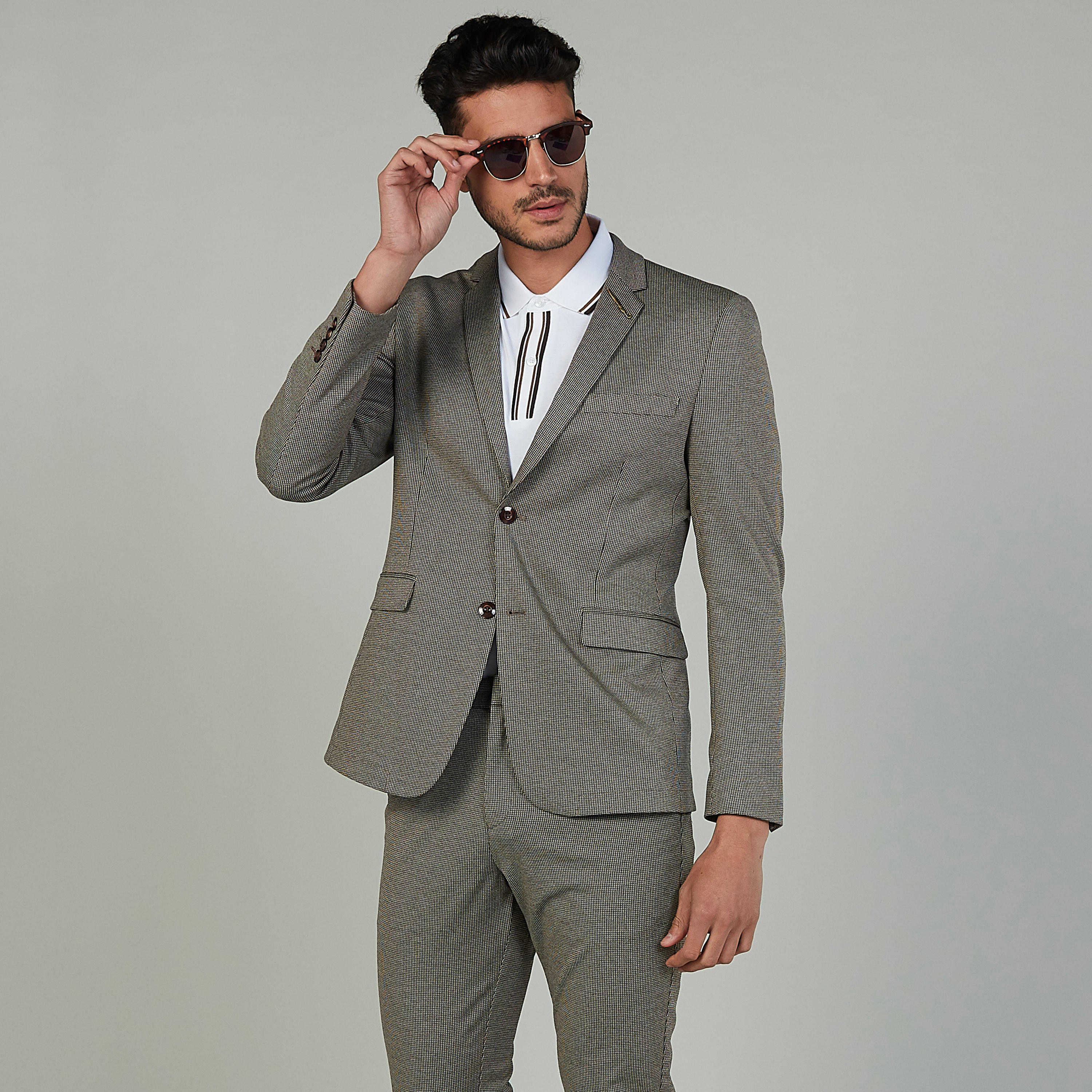 جاكيت رسمي سليم بارز الملمس بأكمام طويلة-men-winterwear-jacketsandblazers-image-2