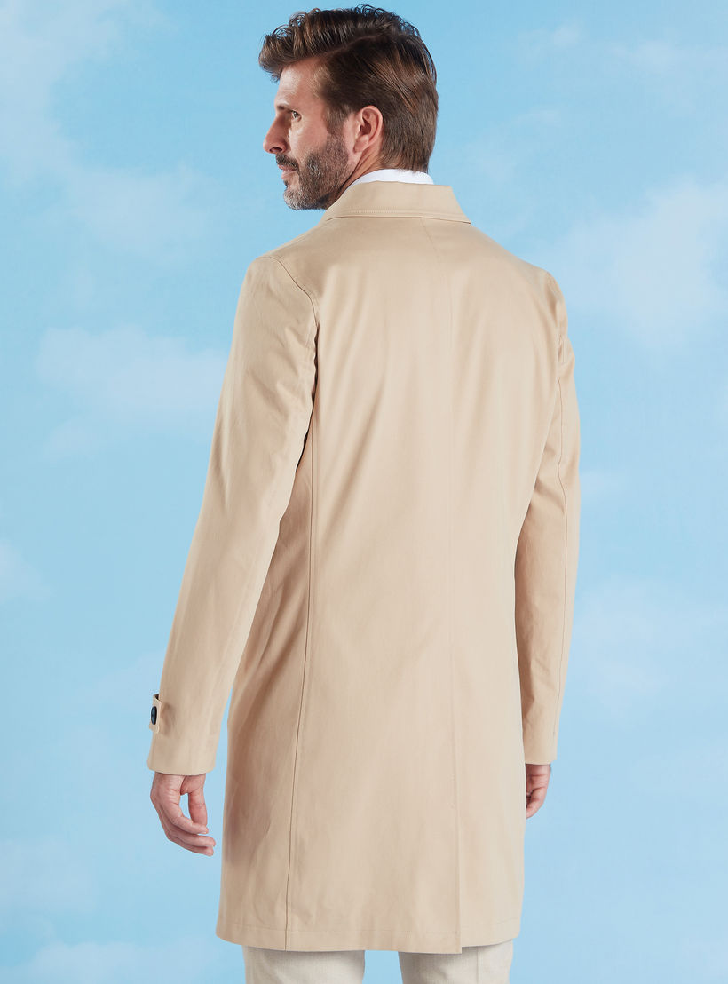 معطف سادة بأكمام طويلة وجيوب-men-clothing-jacketsandblazers-coats-image-6