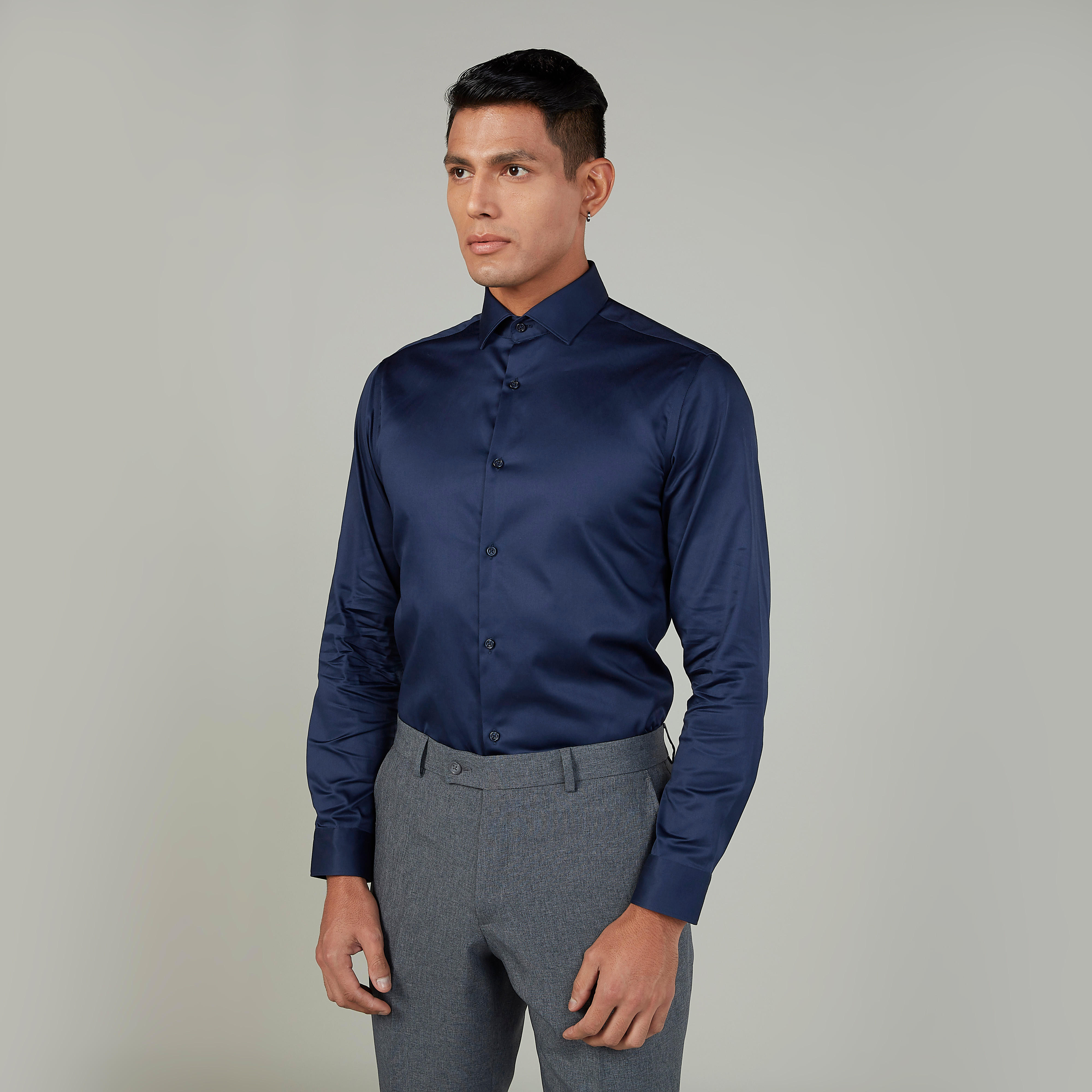 قميص رسمي سادة بأكمام طويلة-men-clothing-shirts-image-5