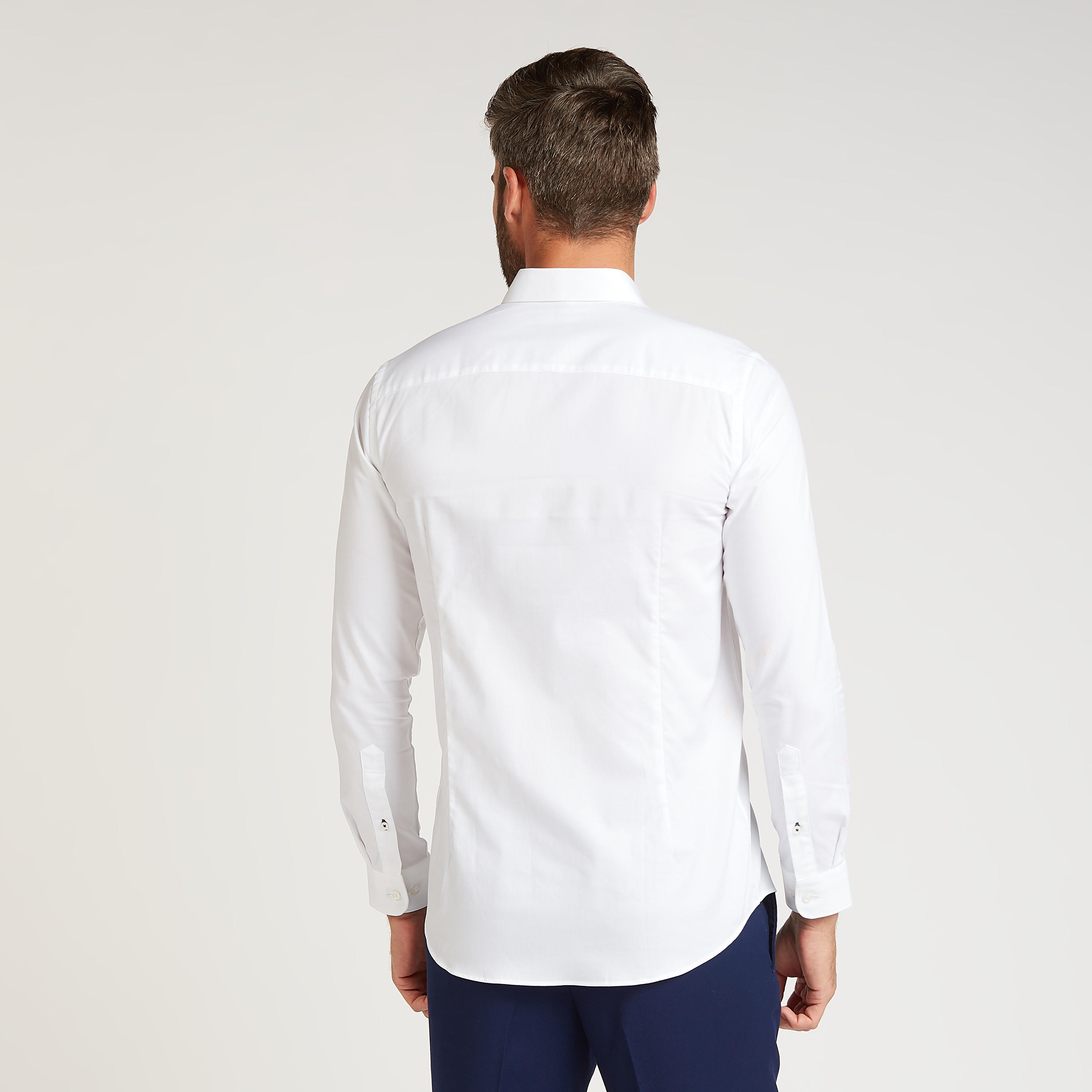 قميص رسمي سادة بياقة عاديّة وأكمام طويلة-men-clothing-shirts-image-3