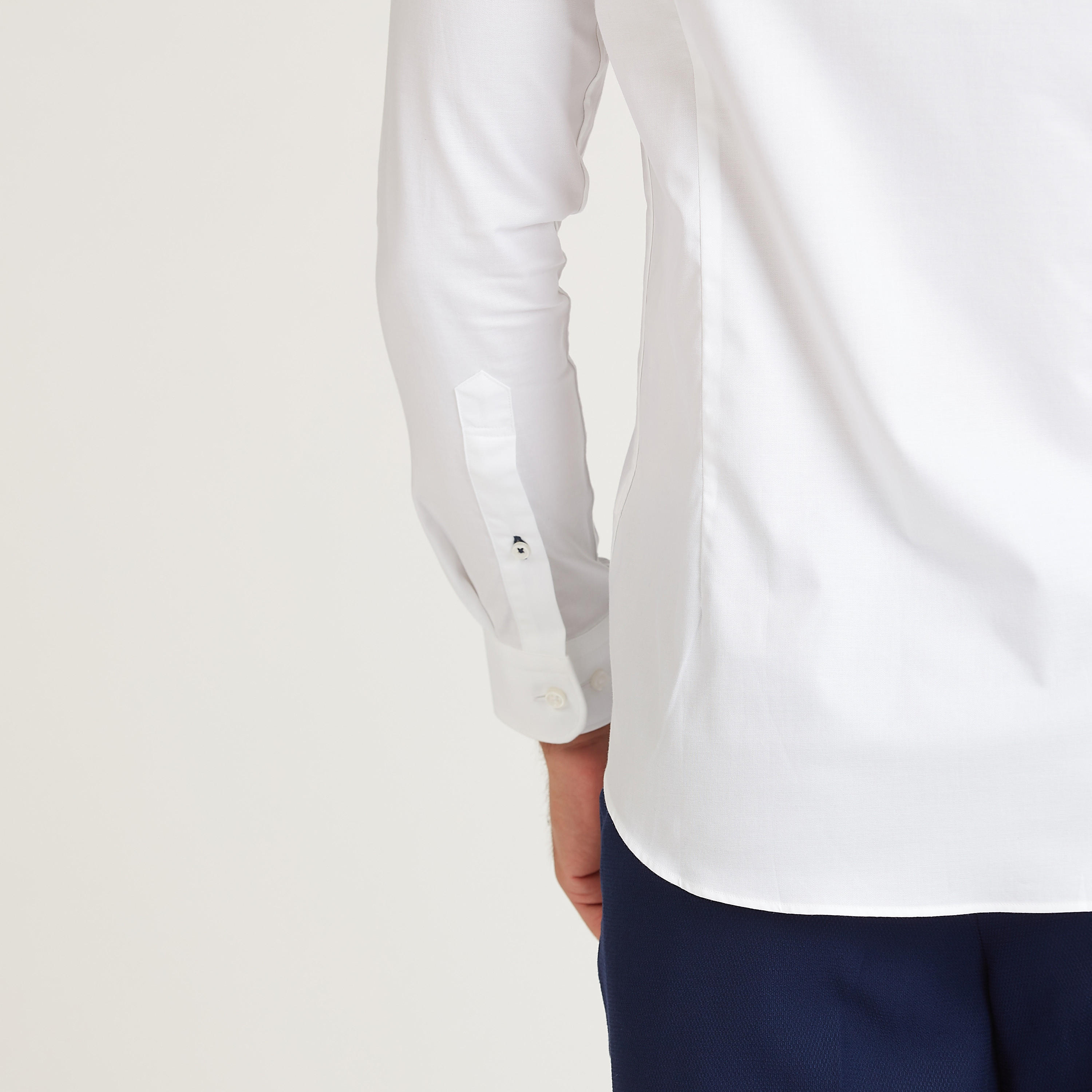 قميص رسمي سادة بياقة عاديّة وأكمام طويلة-men-clothing-shirts-image-2