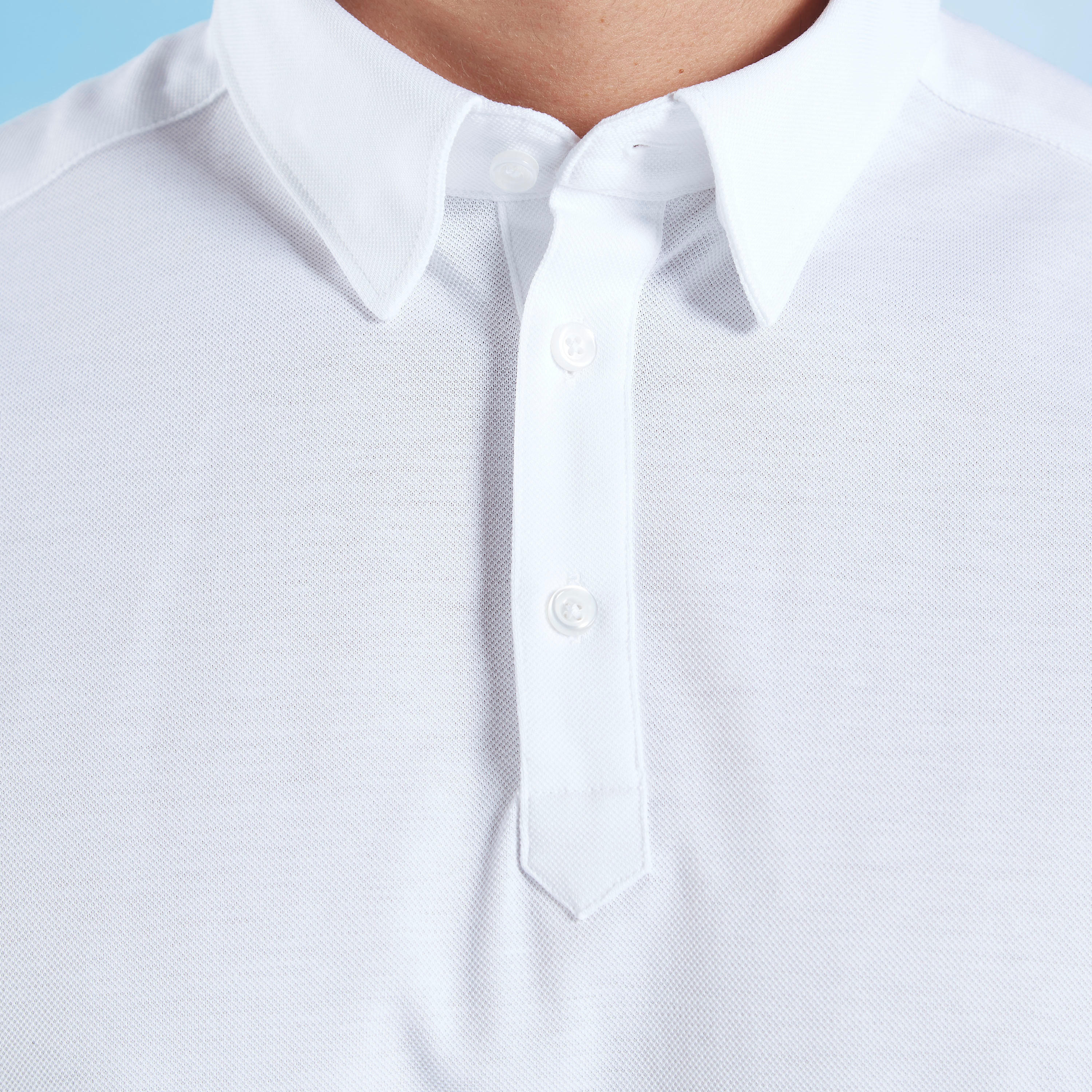 قميص رسمي سادة بأكمام قصيرة ووصلة أزرار-men-clothing-shirts-image-3