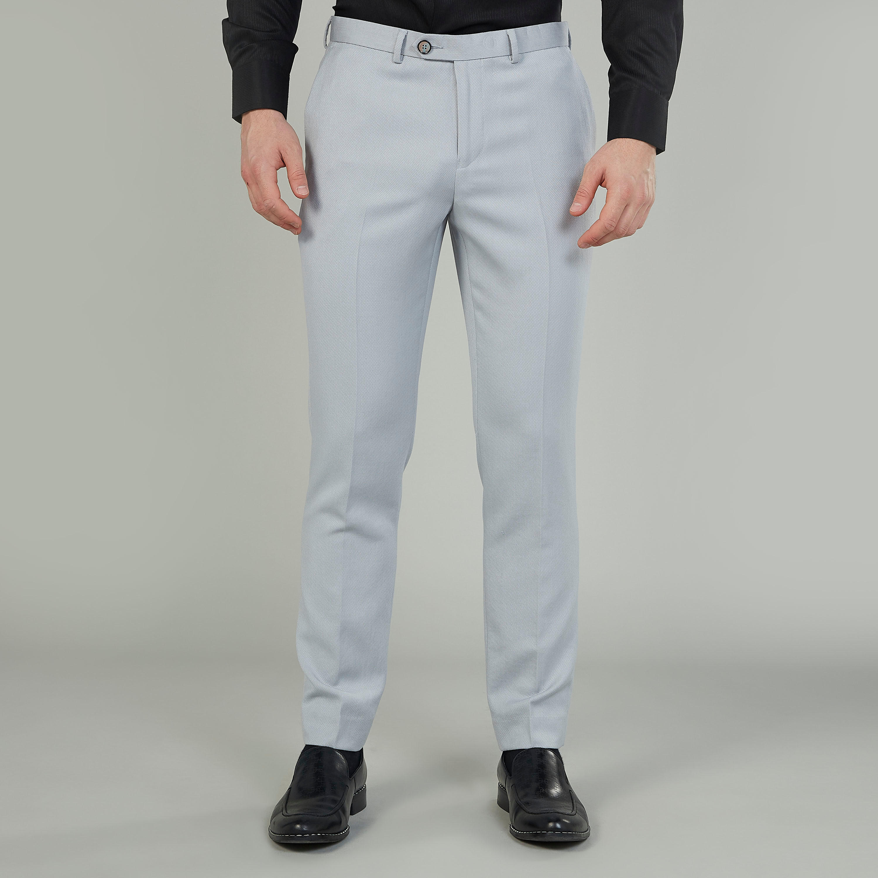 بنطلون بخصر مرتفع وجيوب وعراوي-men-clothing-bottoms-trousersandchinos-trousers-image-1