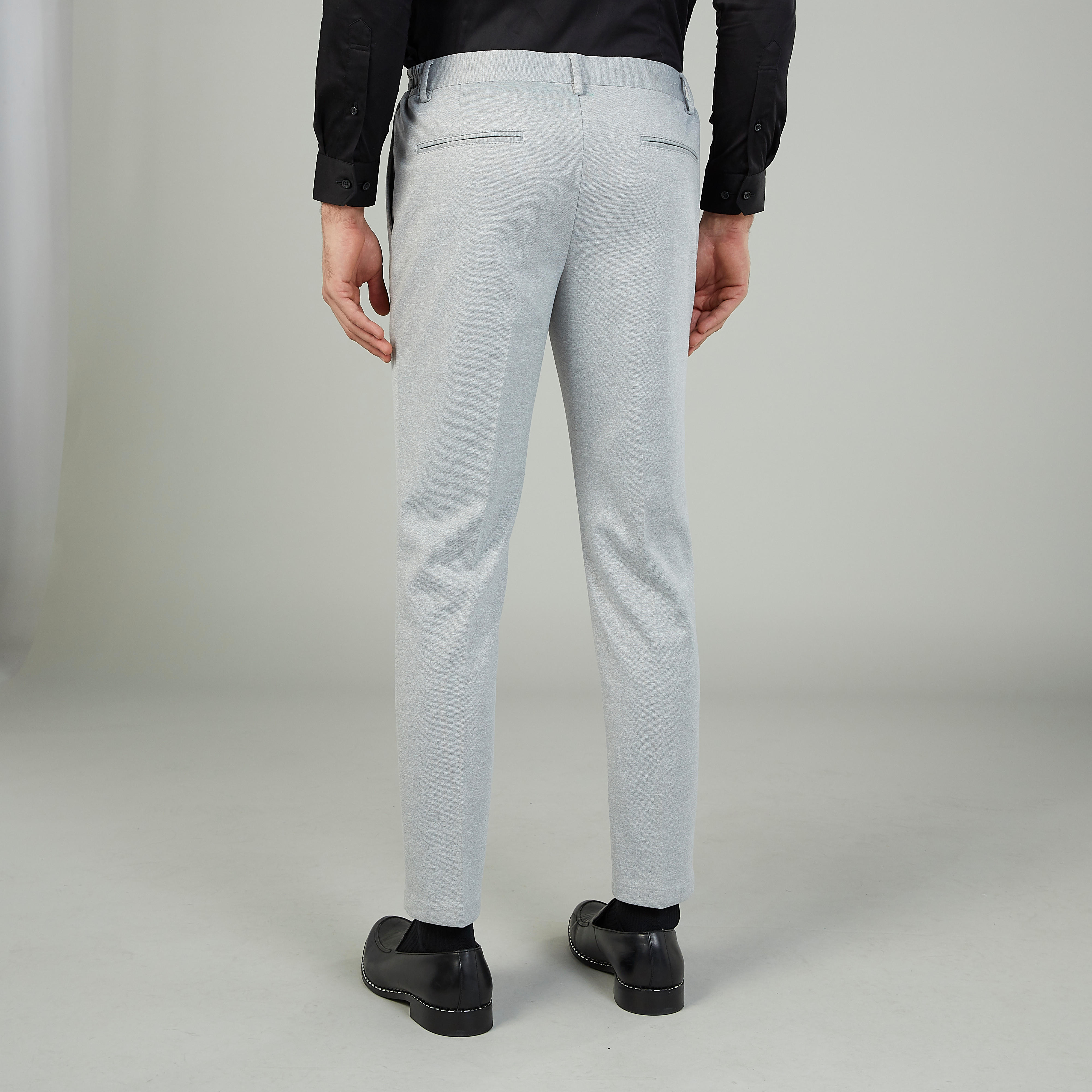بنطلون سكيني سادة بخصر متوسط الارتفاع وجيوب-men-clothing-bottoms-trousersandchinos-trousers-image-4