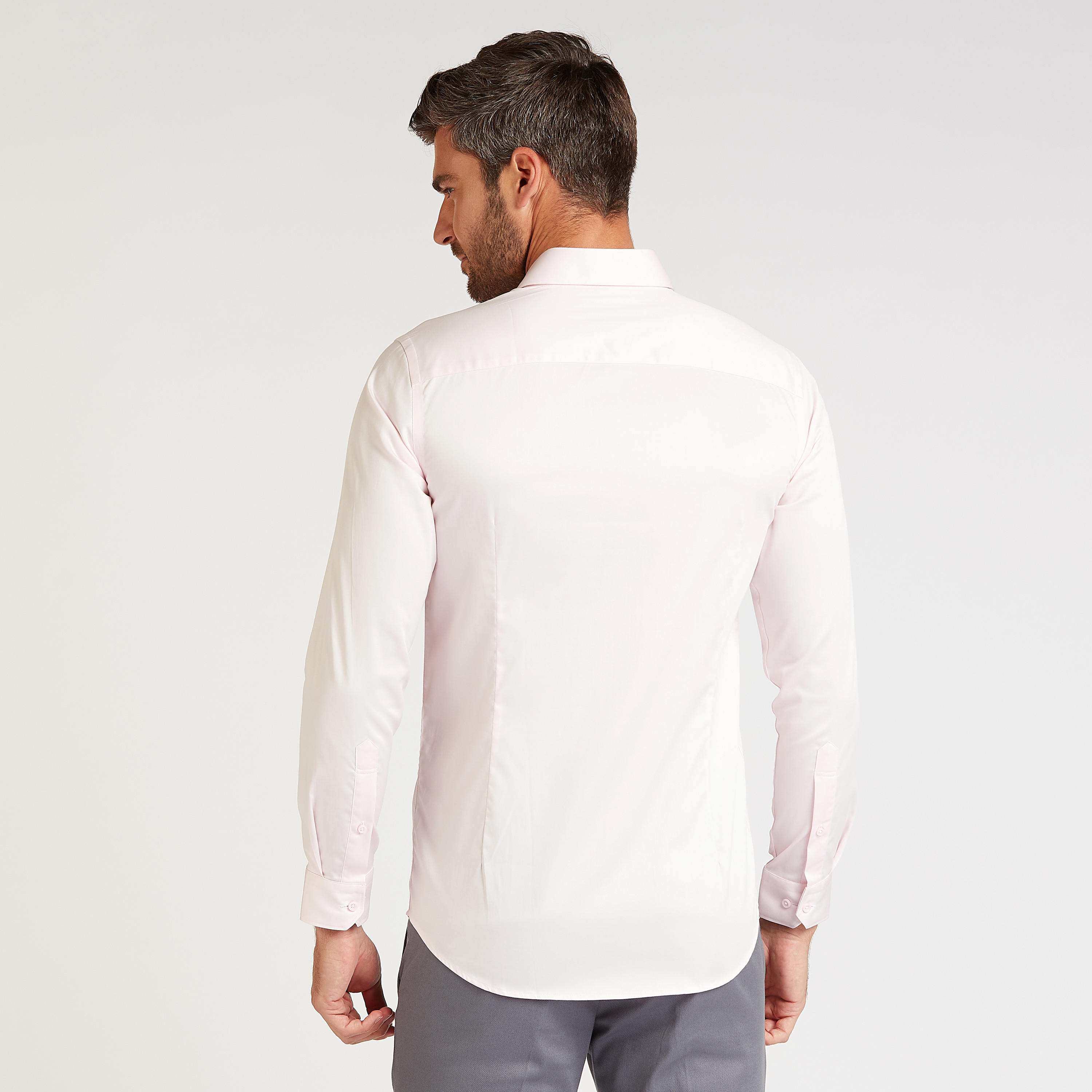 قميص رسمي سادة بياقة عاديّة وأكمام طويلة-men-clothing-shirts-image-3