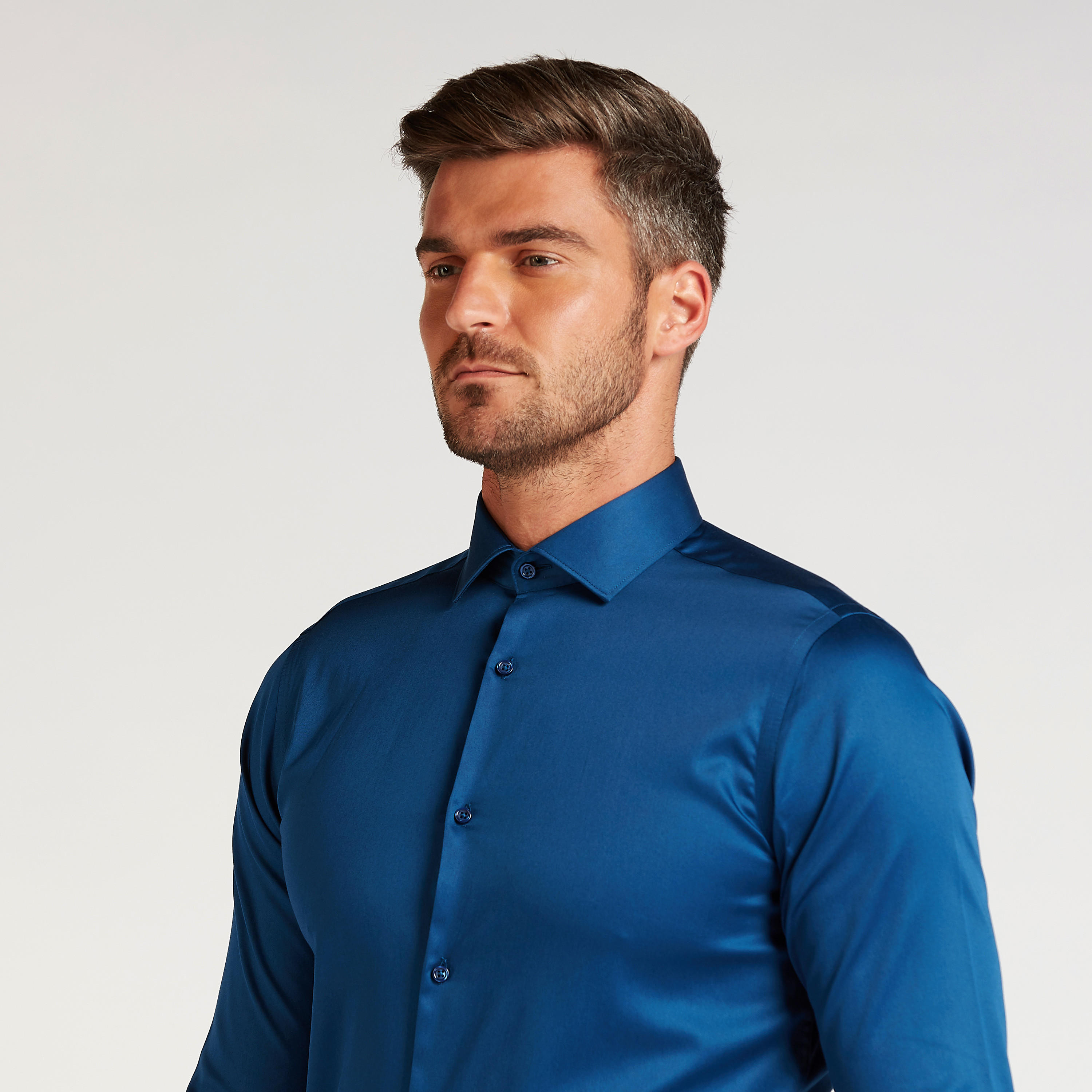قميص رسمي سادة بياقة عاديّة وأكمام طويلة-men-clothing-shirts-image-3