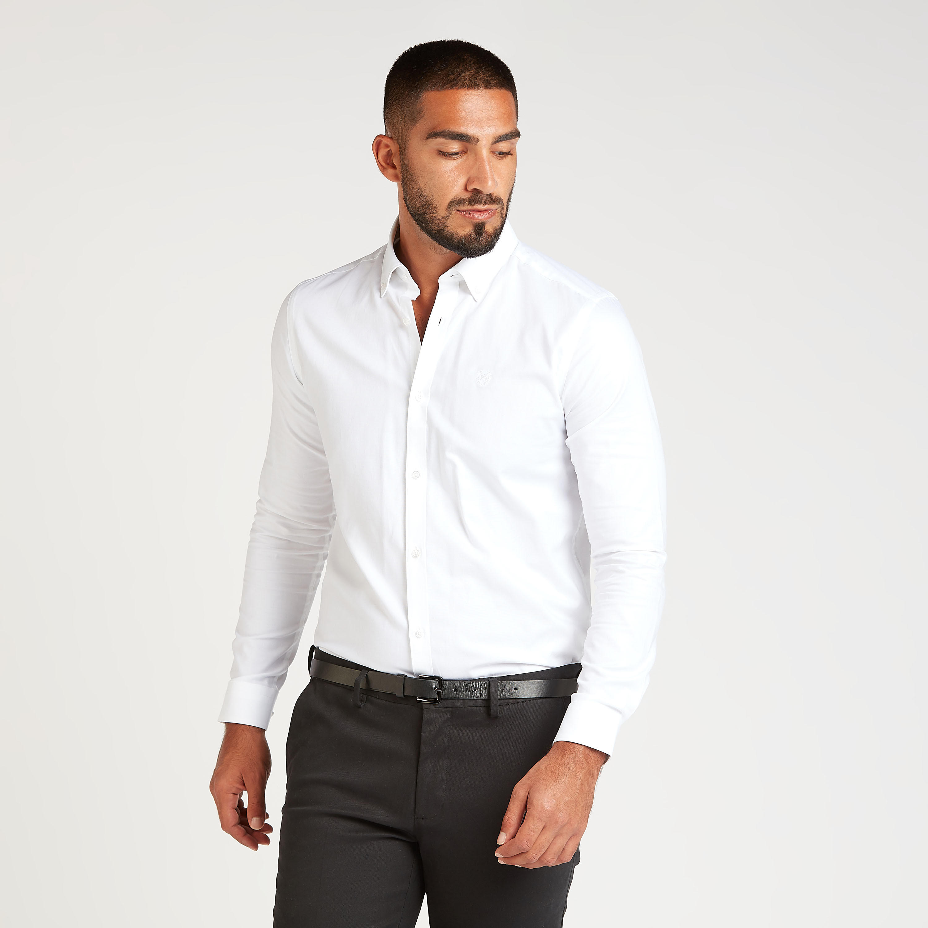 قميص سادة بأكمام طويلة وياقة عادية-men-clothing-shirts-image-6