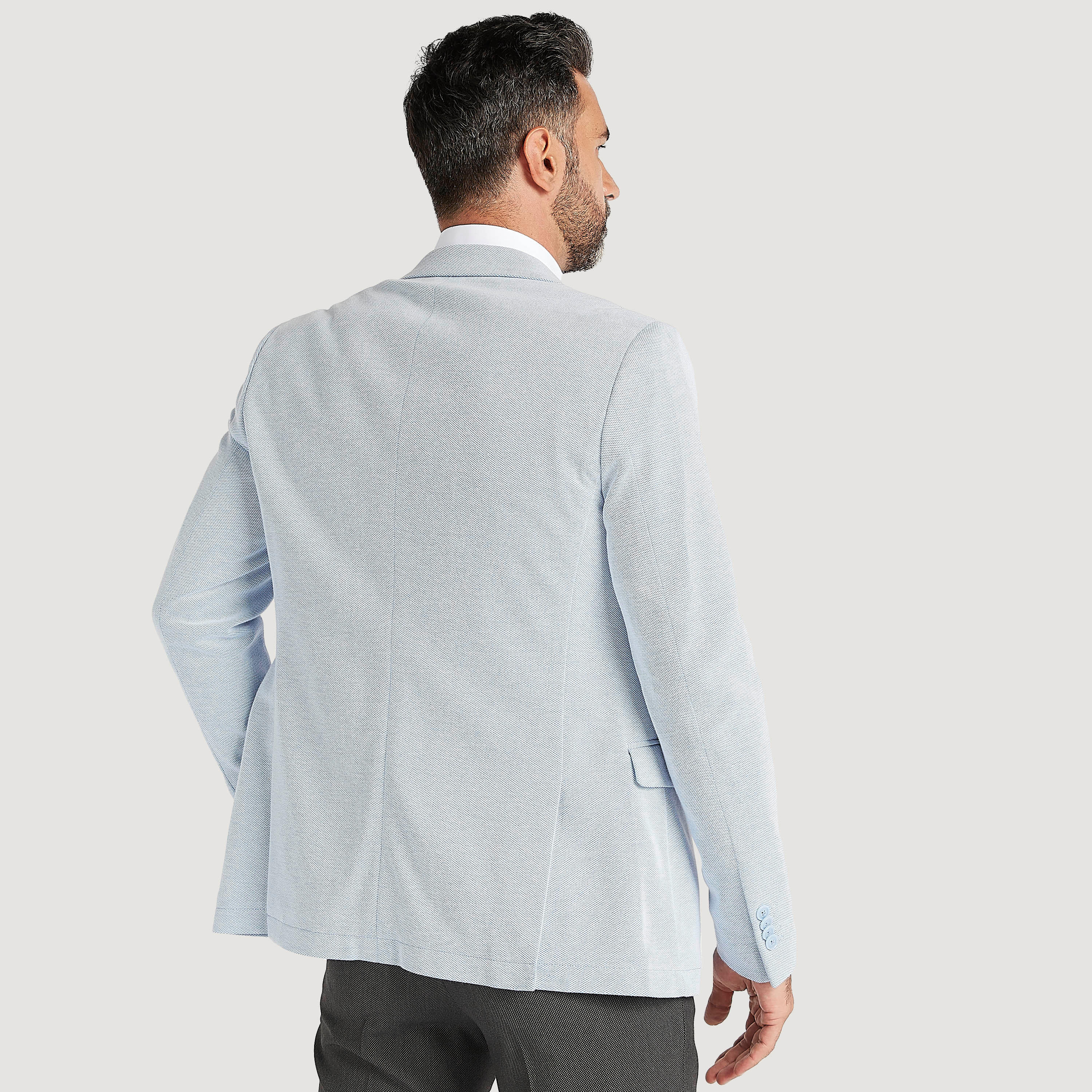 جاكيت بليزر رسمي بارز الملمس مع جيوب-men-winterwear-jacketsandblazers-image-4