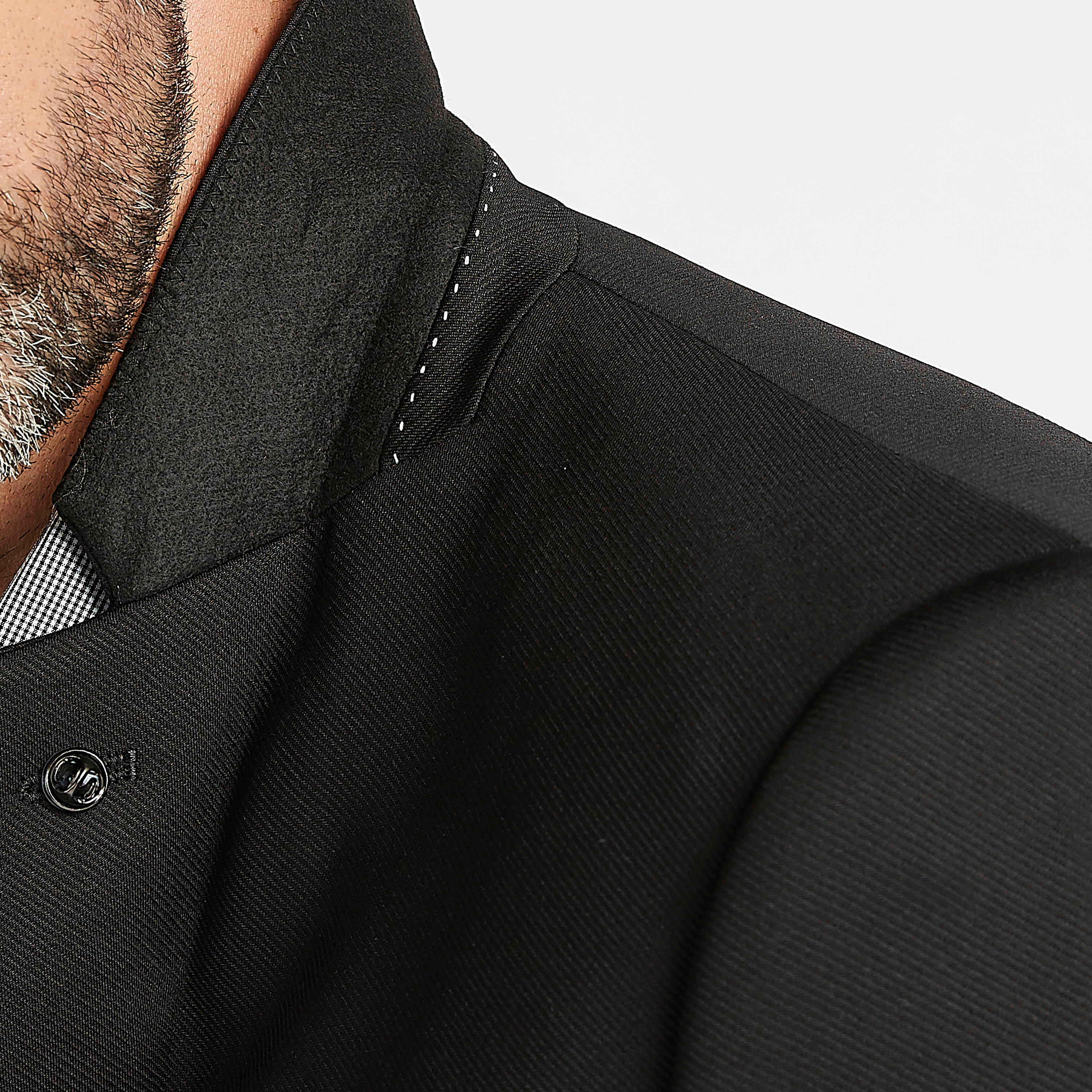 جاكيت بليزر بارز الملمس مع جيوب مع ياقة طويلة-men-winterwear-jacketsandblazers-image-5