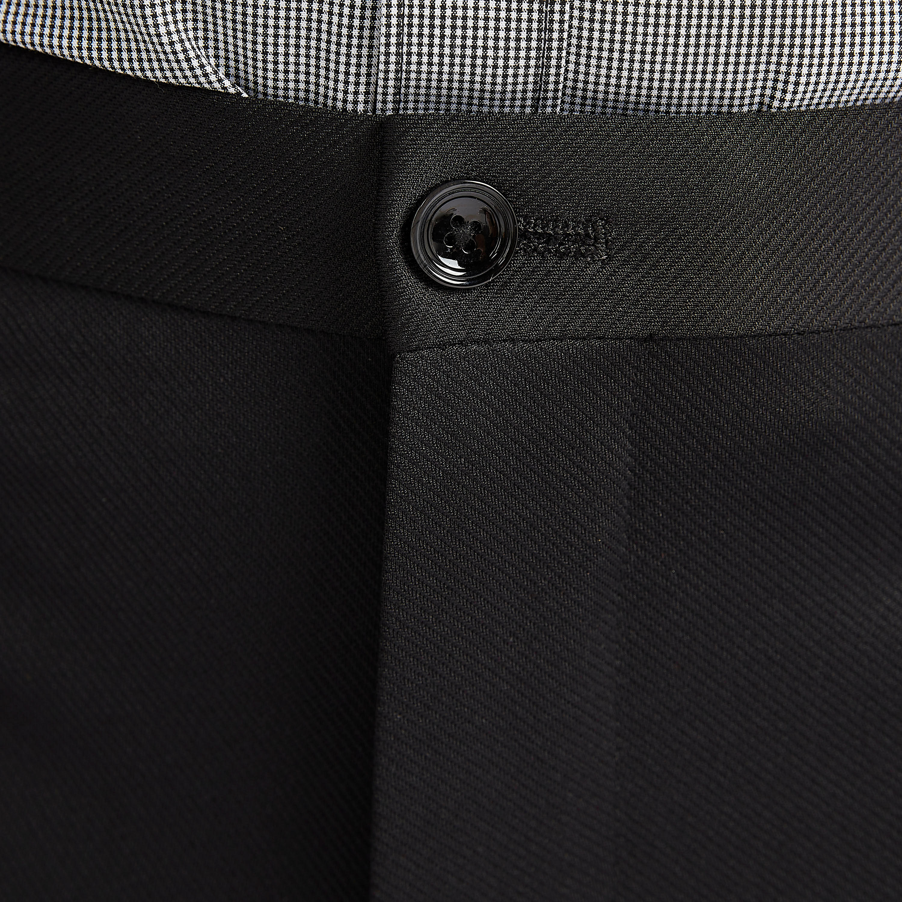 بنطلون بارز الملمس بخصر متوسّط الارتفاع مع جيوب-men-clothing-bottoms-trousersandchinos-trousers-image-5