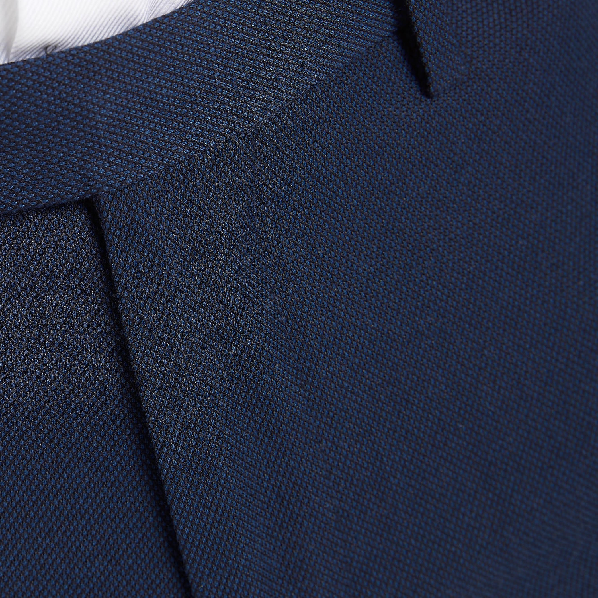 Textured Flexi Waist Slim Fit Trousers with Button Closure-men-clothing-bottoms-trousersandchinos-trousers-image-5