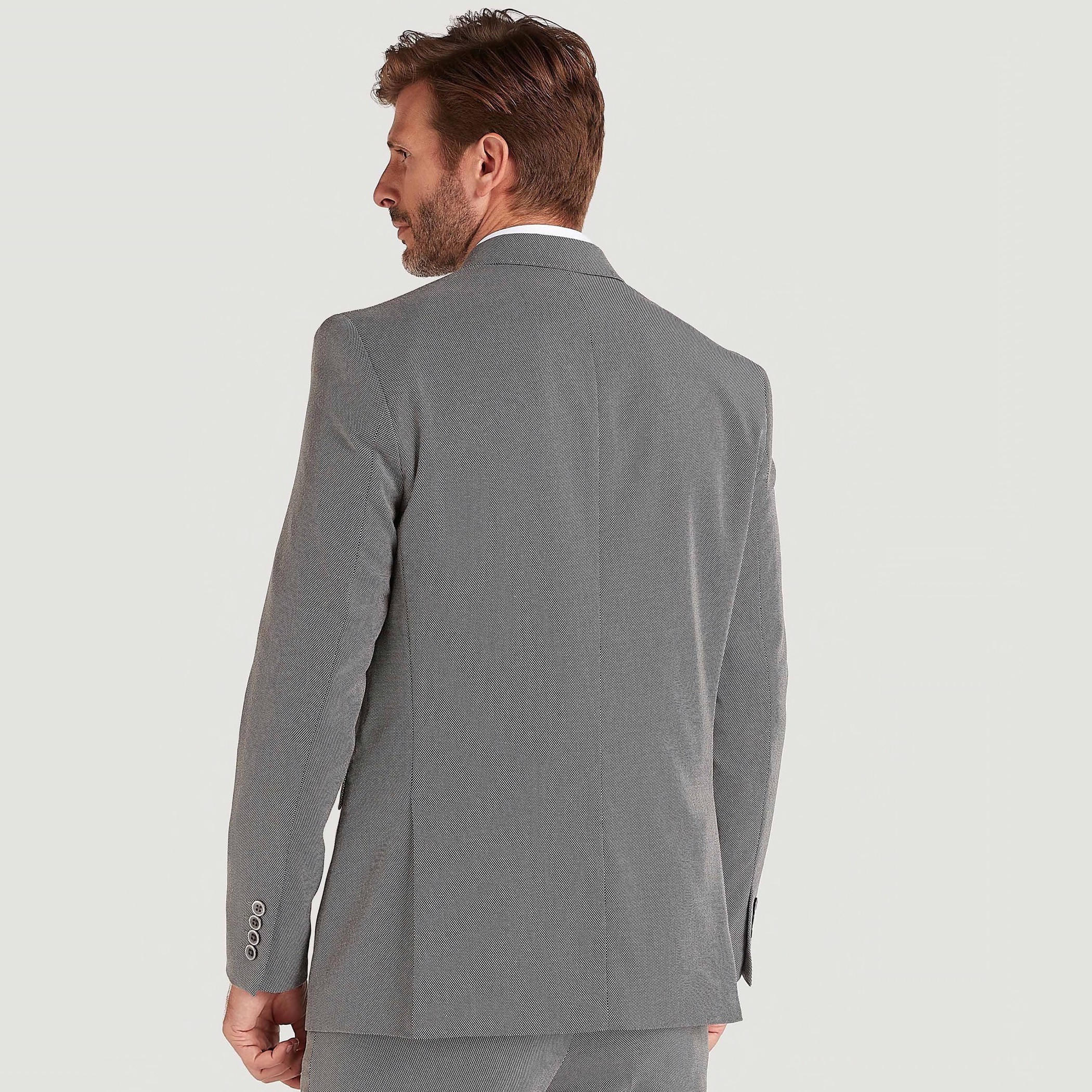 جاكيت بليزر بارز الملمس سليم فيت بياقة مطويّة-men-winterwear-jacketsandblazers-image-4