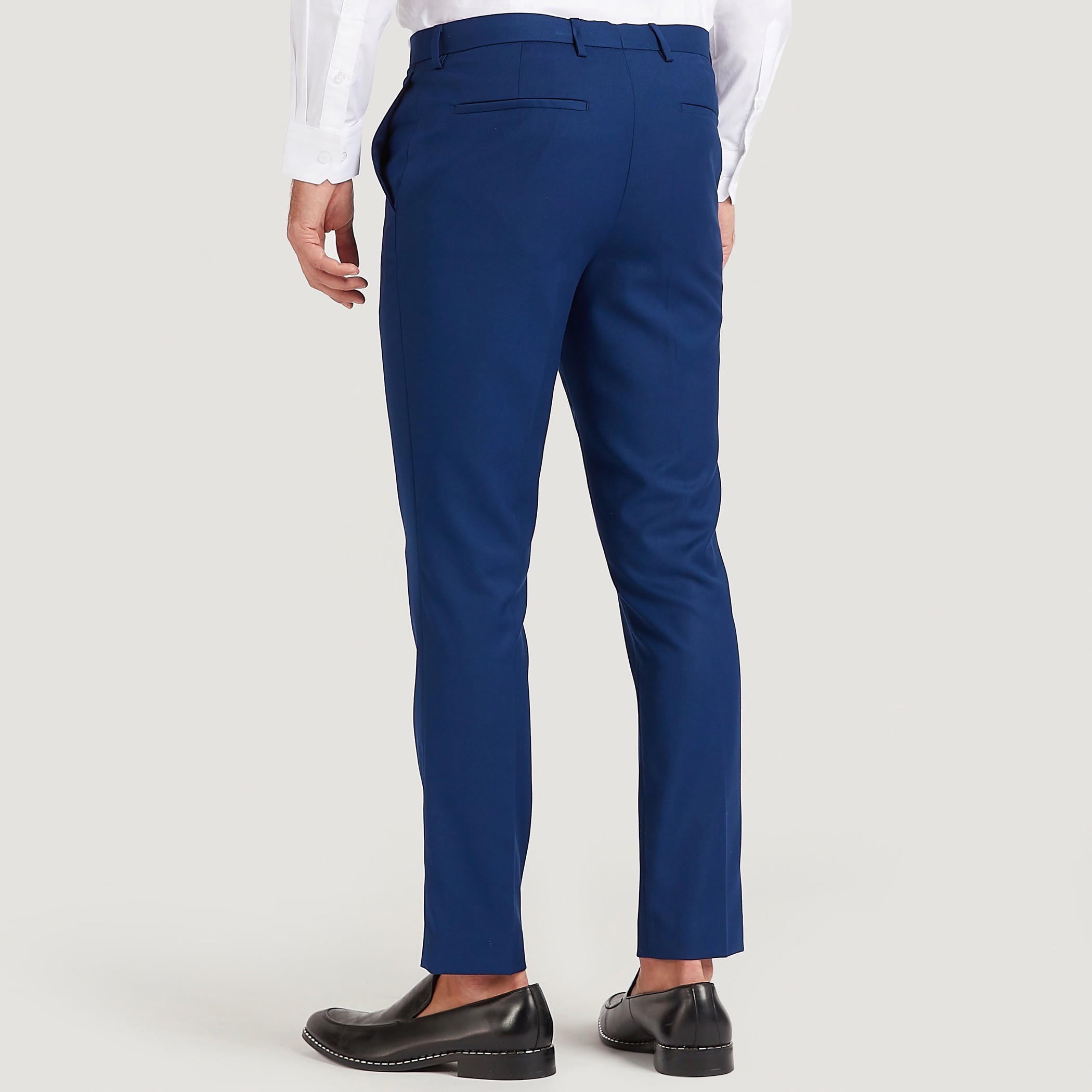 بنطلون بارز الملمس بزر إغلاق وجيوب-men-clothing-bottoms-trousersandchinos-trousers-image-2