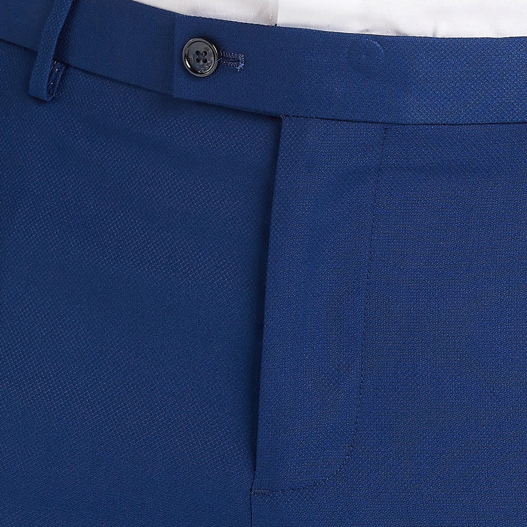 بنطلون بارز الملمس بزر إغلاق وجيوب-men-clothing-bottoms-trousersandchinos-trousers-image-1
