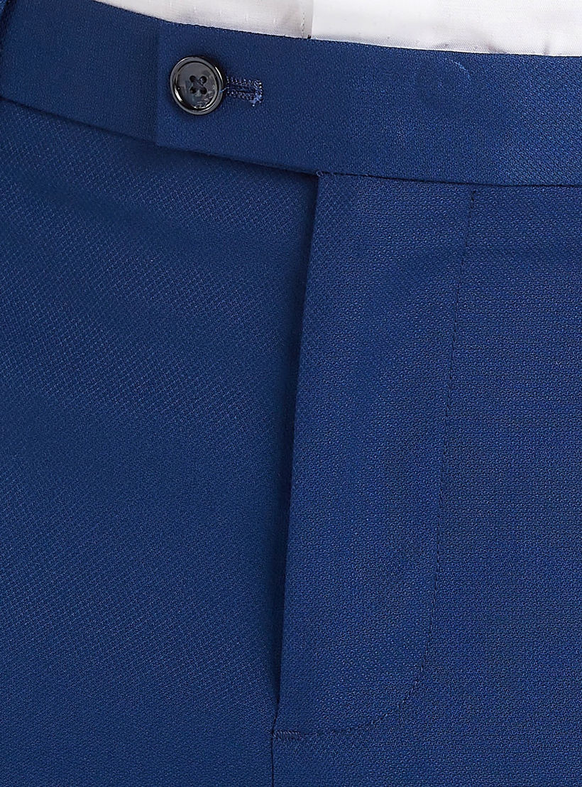 بنطلون بارز الملمس بزر إغلاق وجيوب-men-clothing-bottoms-trousersandchinos-trousers-image-1