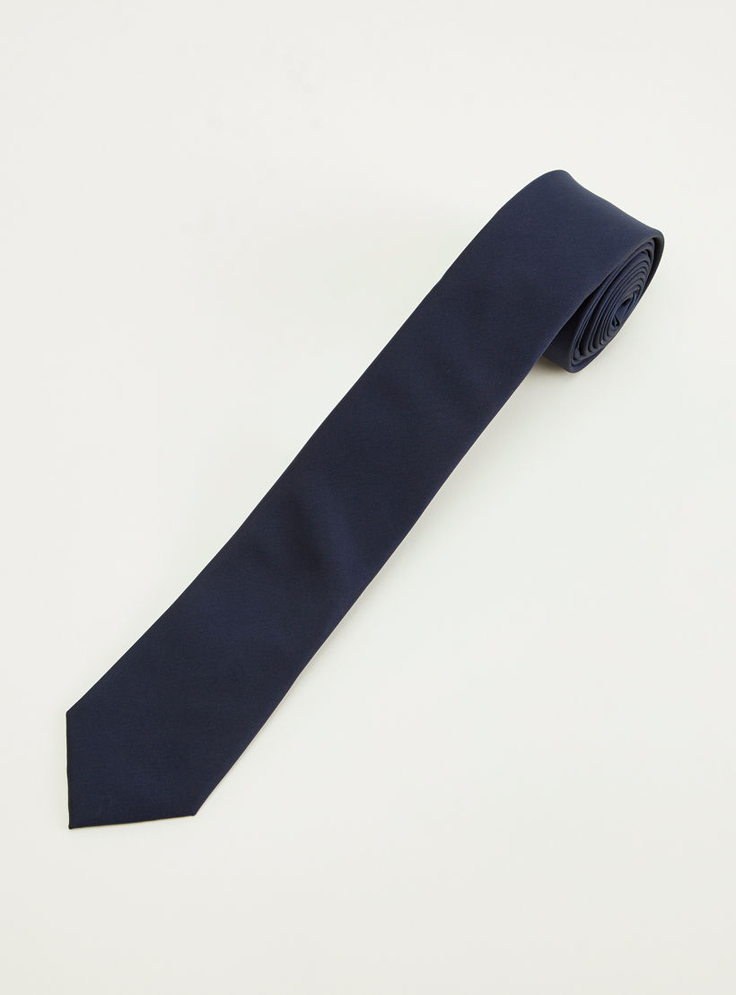 ربطة عنق سادة بحلقة تثبيت-men-tiesandcufflinks-pocketsquares-image-4