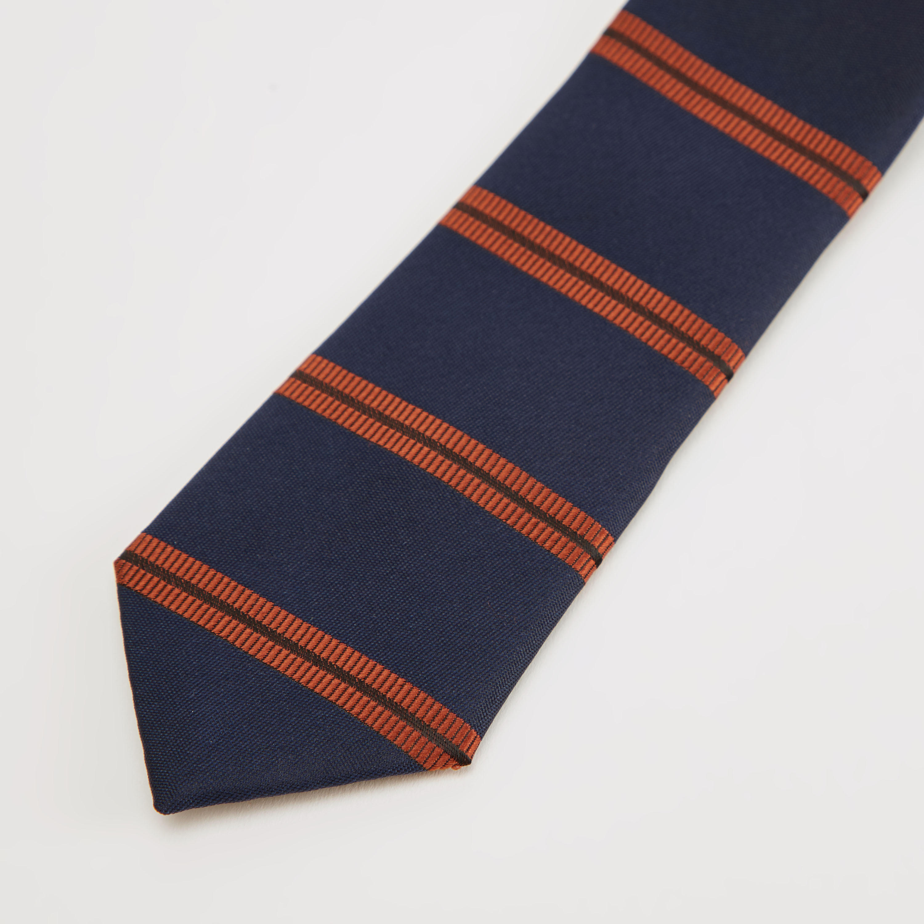Striped Tie with Keeper Loop-men-tiesandcufflinks-pocketsquares-image-3