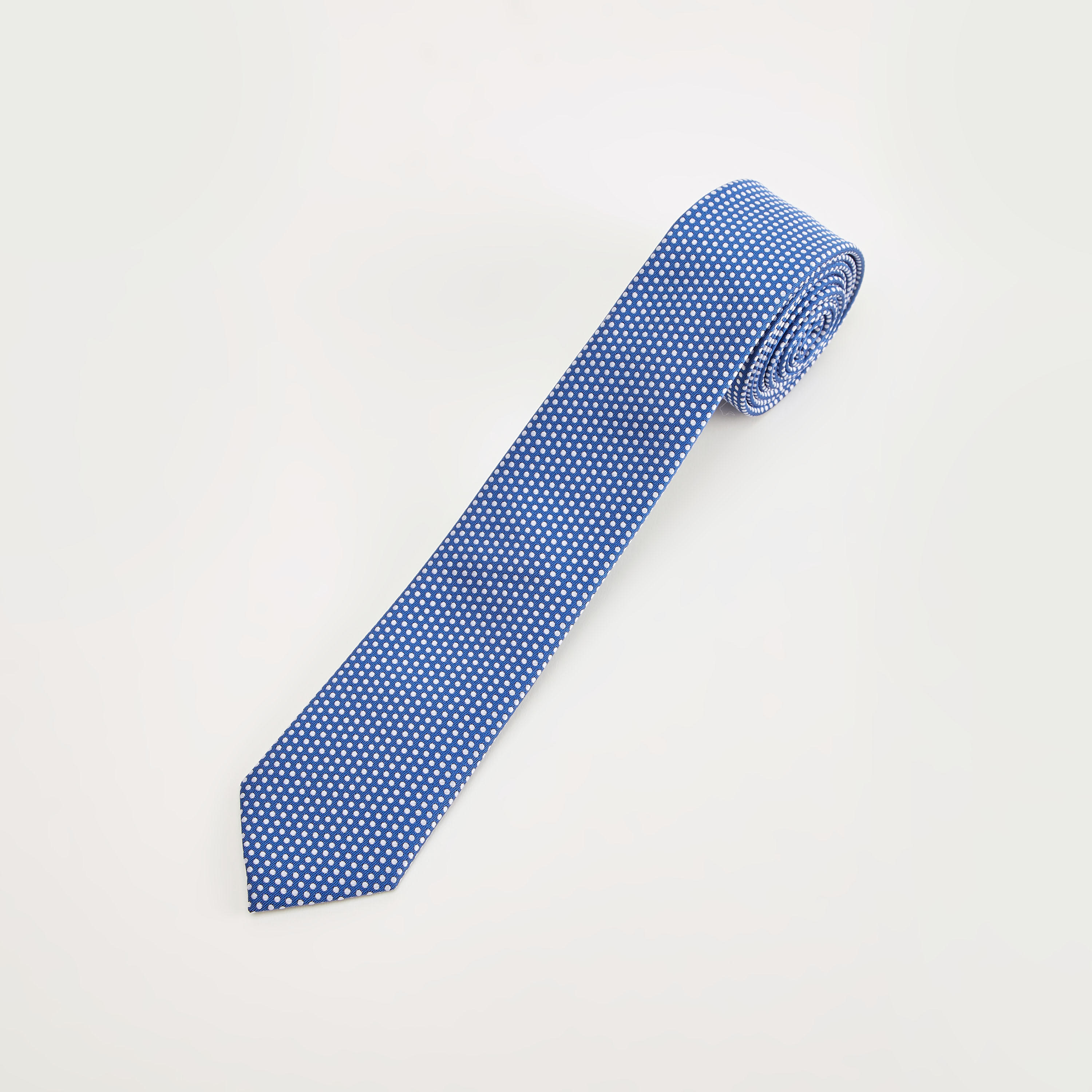 ربطة عنق منقّطة بحلقة تثبيت-men-tiesandcufflinks-pocketsquares-image-4