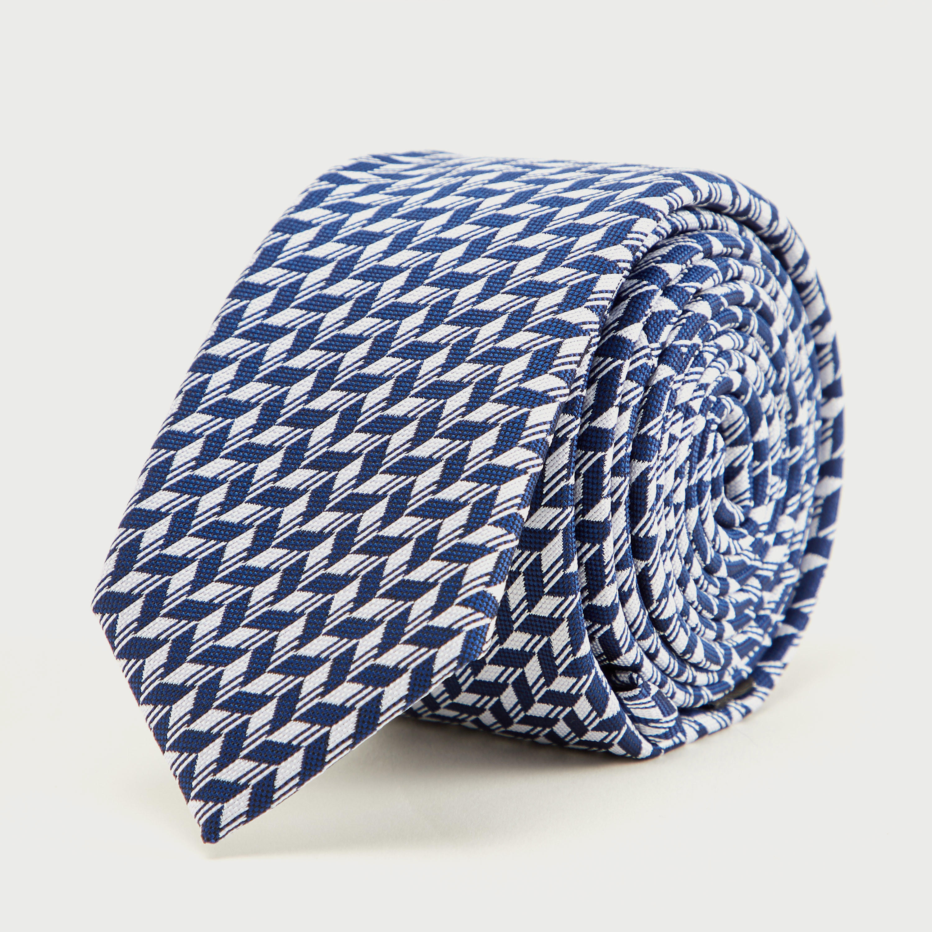 Textured Tie with Keeper Loop-men-tiesandcufflinks-pocketsquares-image-2