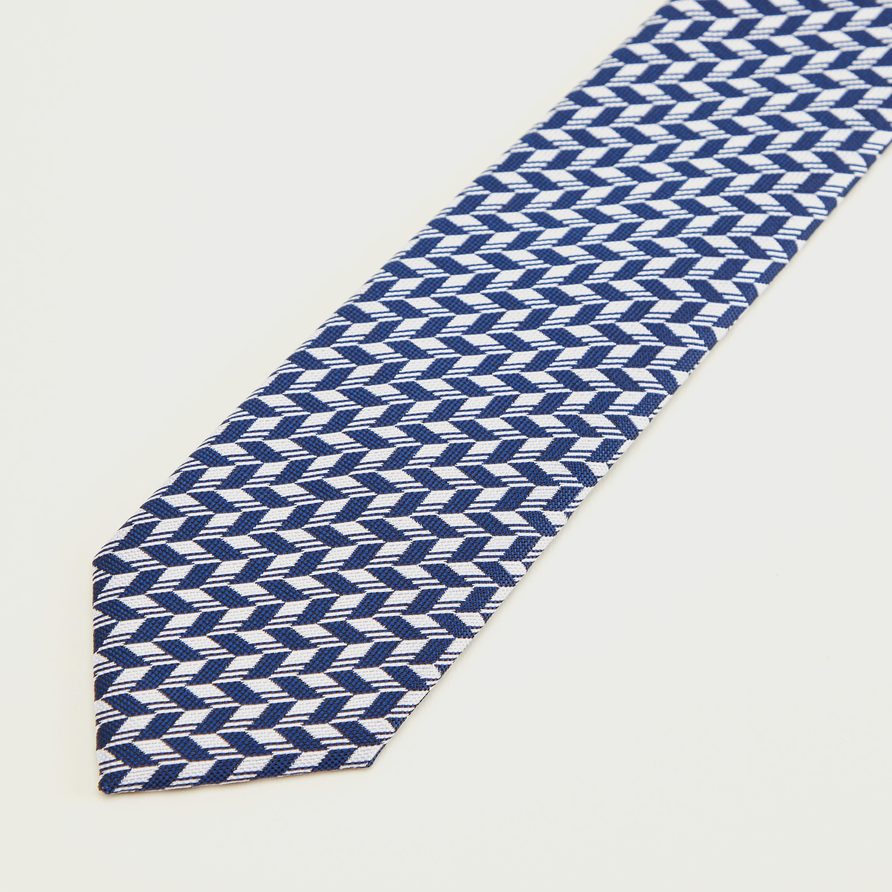 Textured Tie with Keeper Loop-men-tiesandcufflinks-pocketsquares-image-3