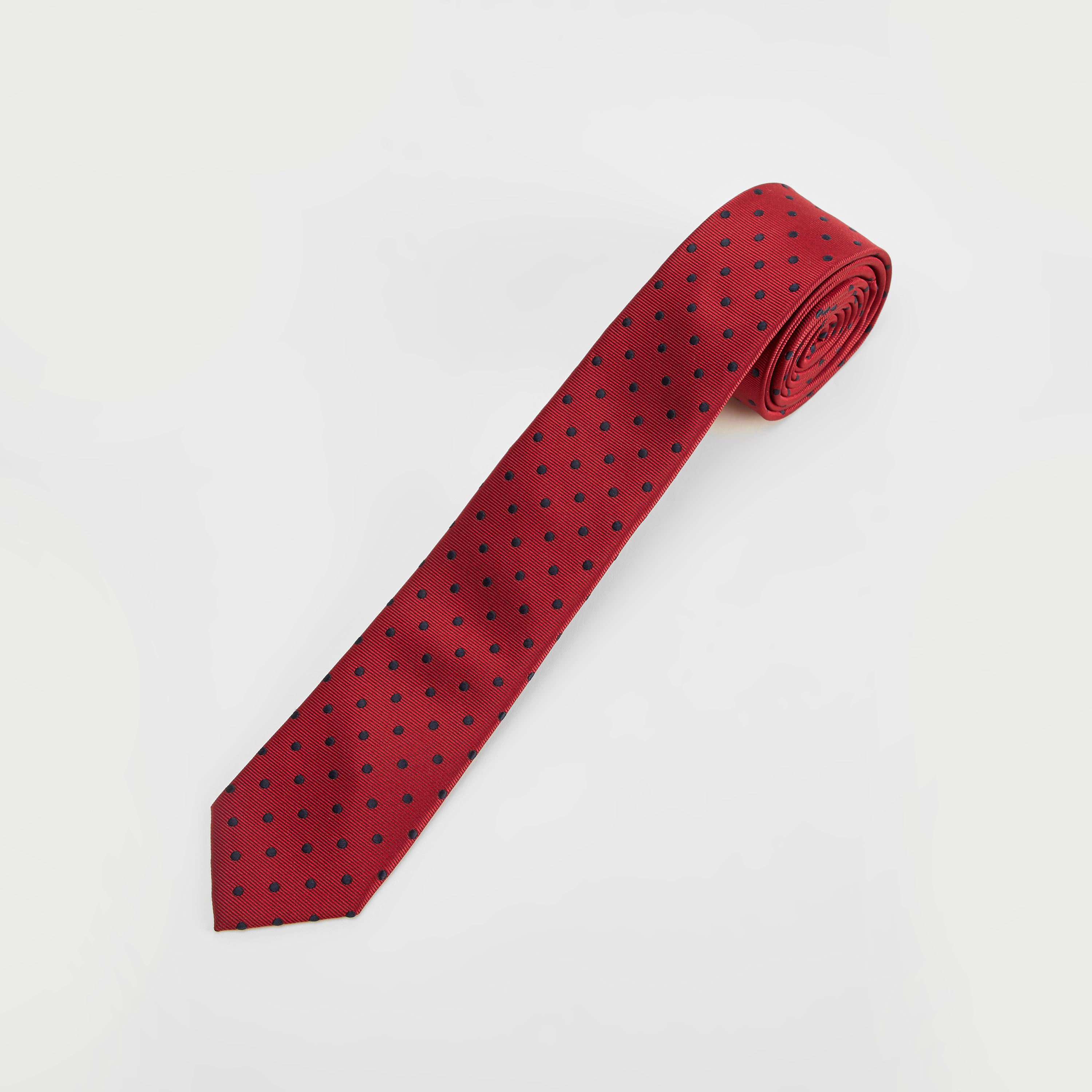 ربطة عنق منقّطة بحلقة تثبيت-men-tiesandcufflinks-pocketsquares-image-4