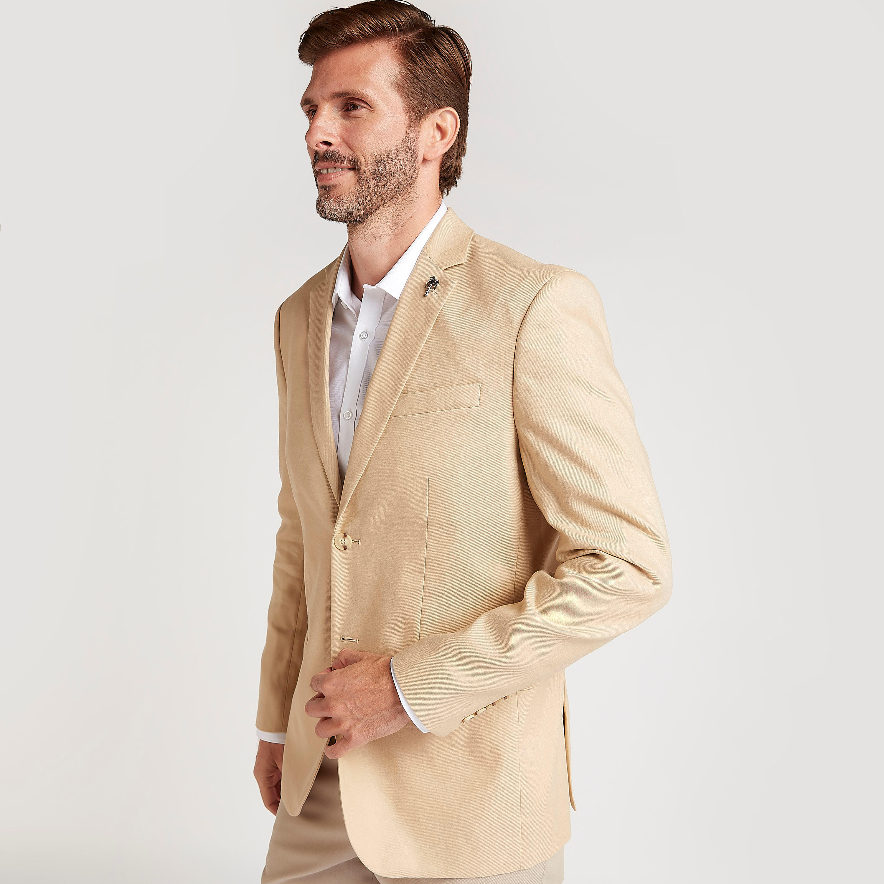 Solid Lightweight Blazer with Notched Lapels-men-winterwear-jacketsandblazers-image-1