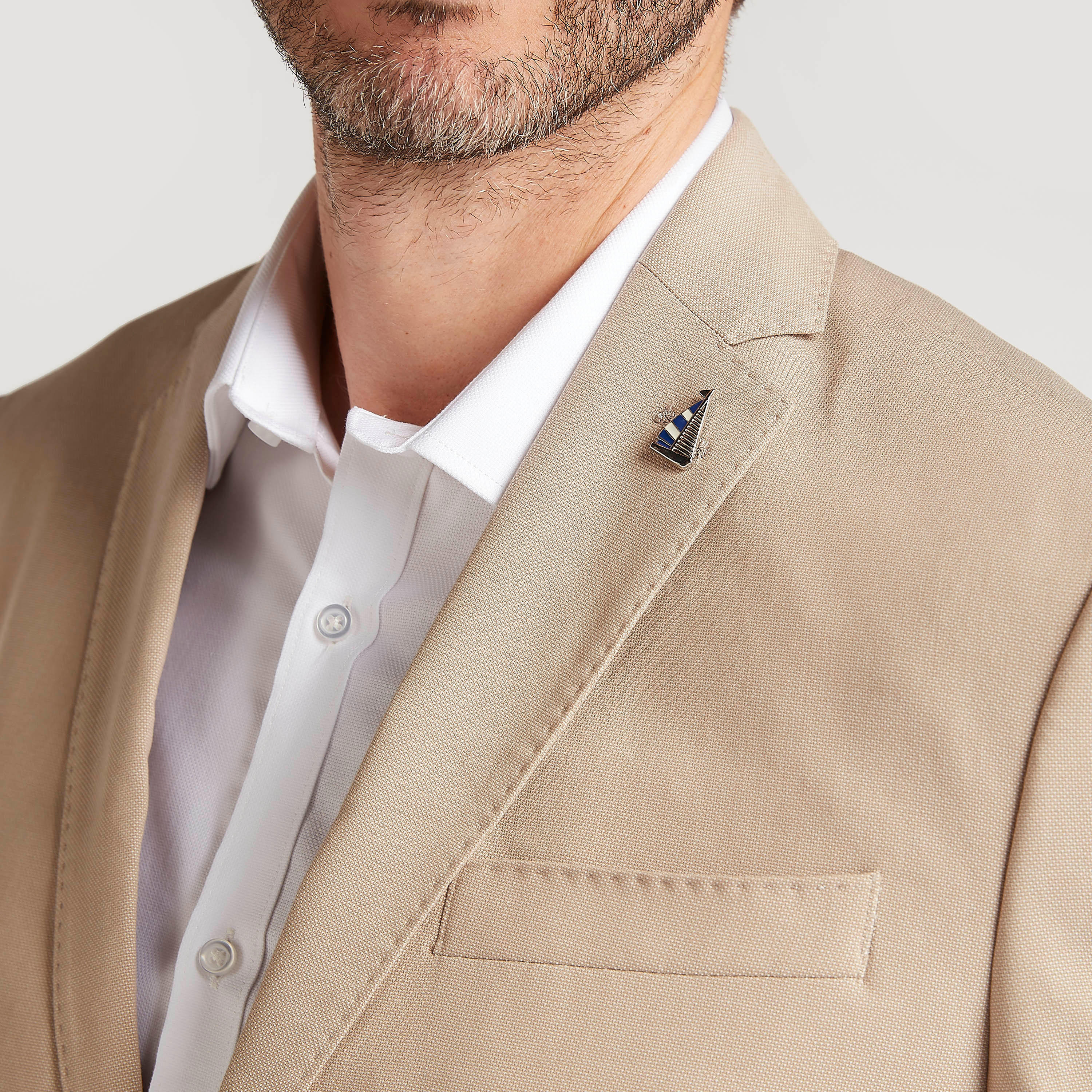 Textured Formal Blazer with Lapel Collar and Long Sleeves-men-winterwear-jacketsandblazers-image-3