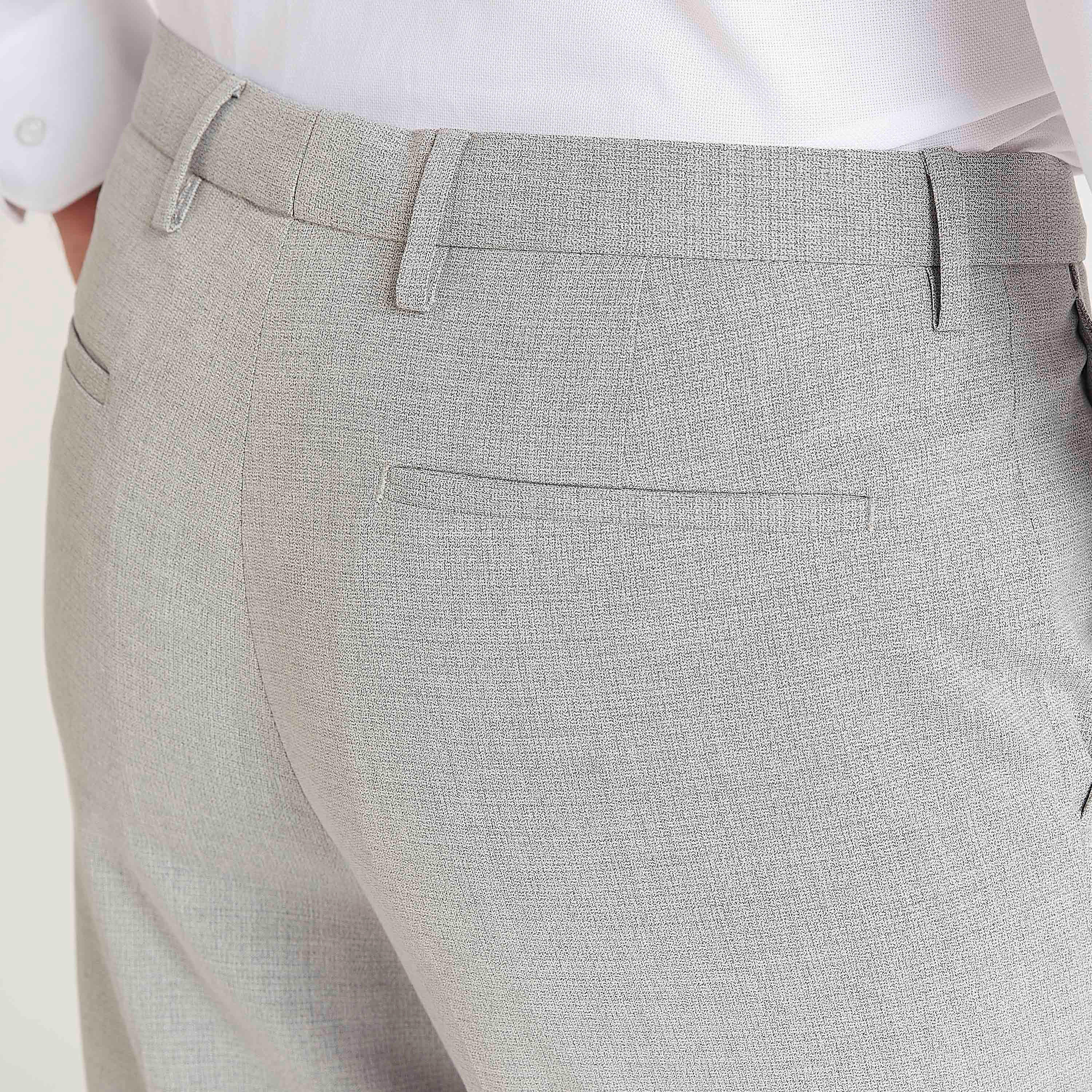 Slim Fit Mid-Rise Formal Trousers with Pockets and Button Closure-men-clothing-bottoms-trousersandchinos-trousers-image-6