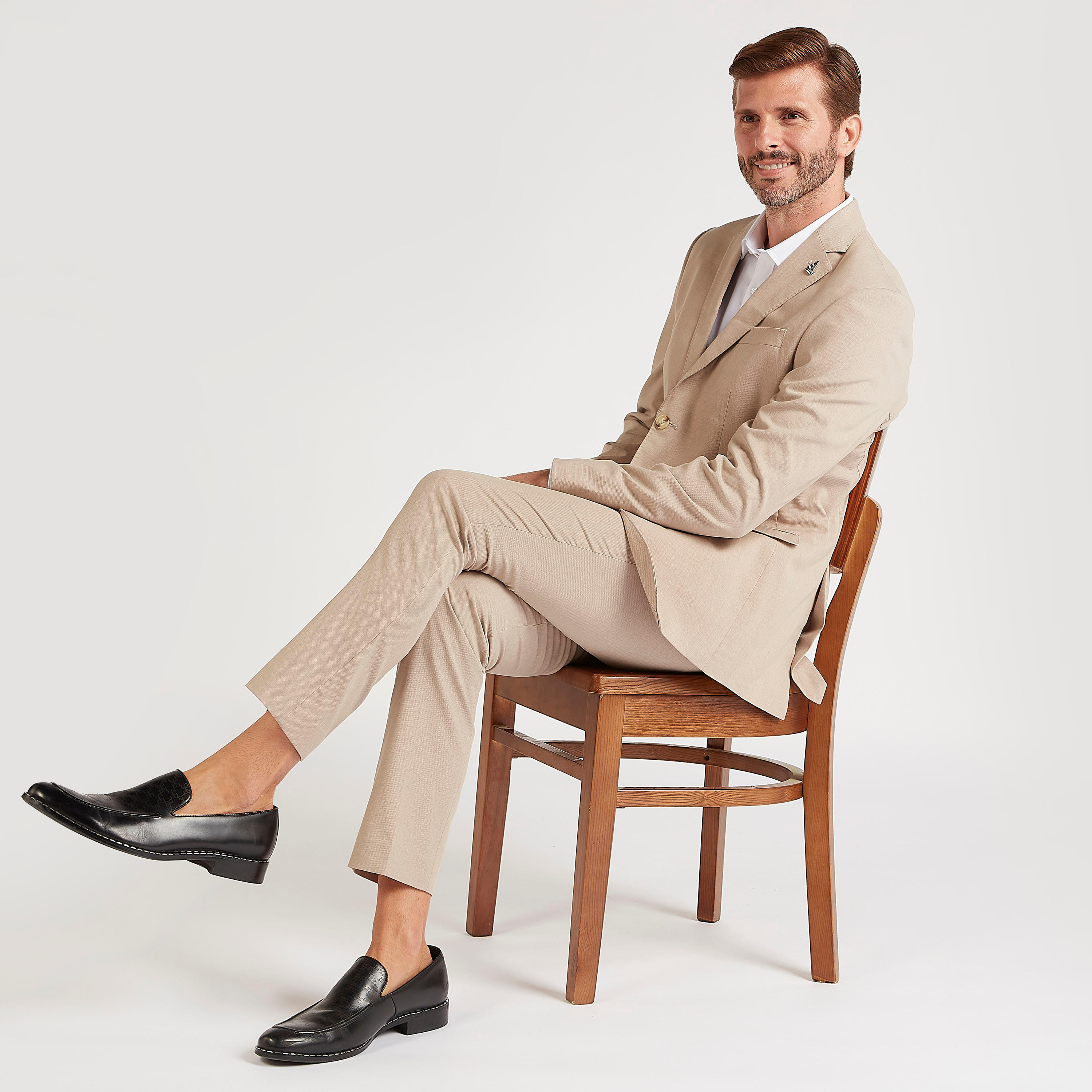 بنطلون طويل بقصة سليم وجيوب وزر إغلاق-men-clothing-bottoms-trousersandchinos-trousers-image-2