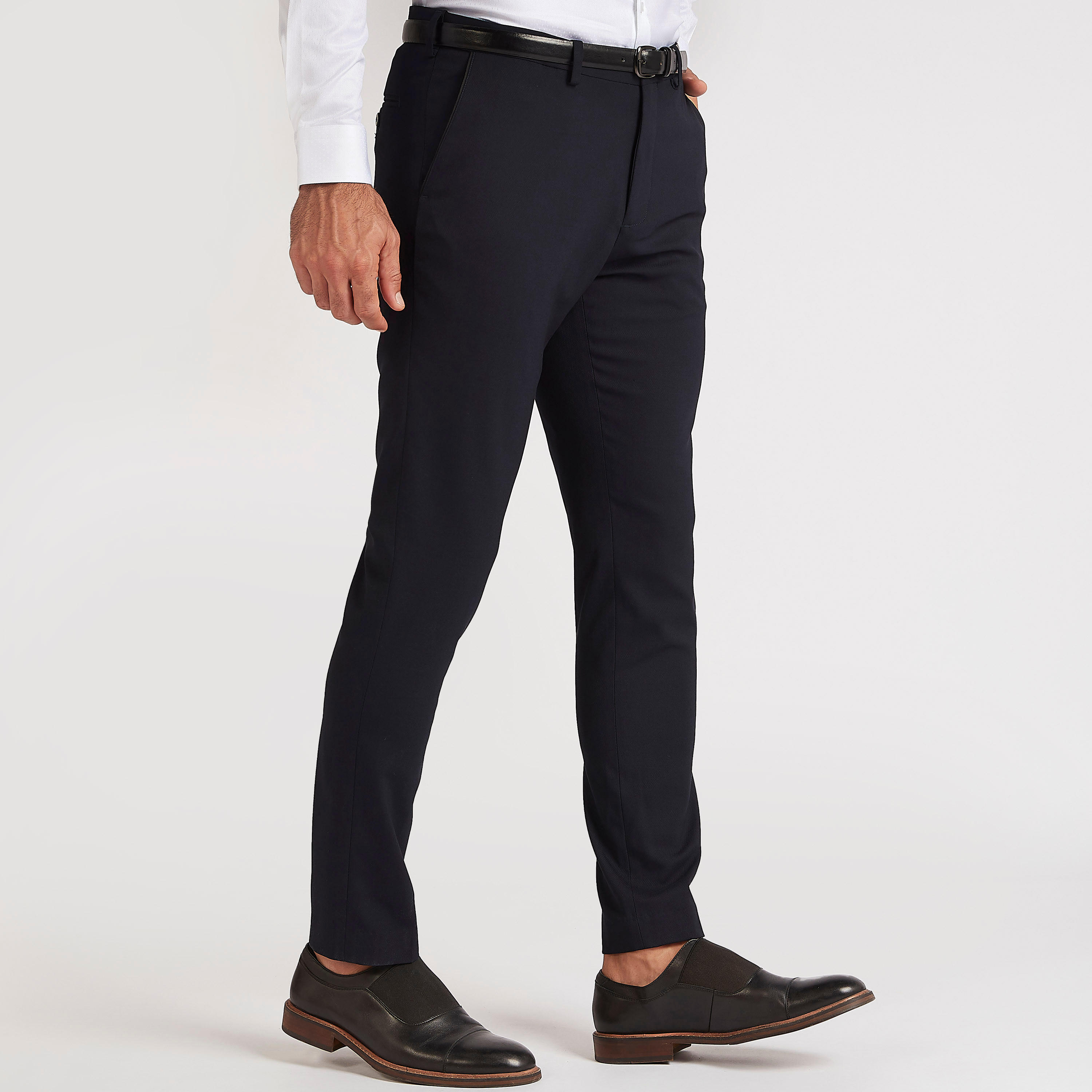 Textured Mid-Rise Trousers with Pockets-men-clothing-bottoms-trousersandchinos-trousers-image-1
