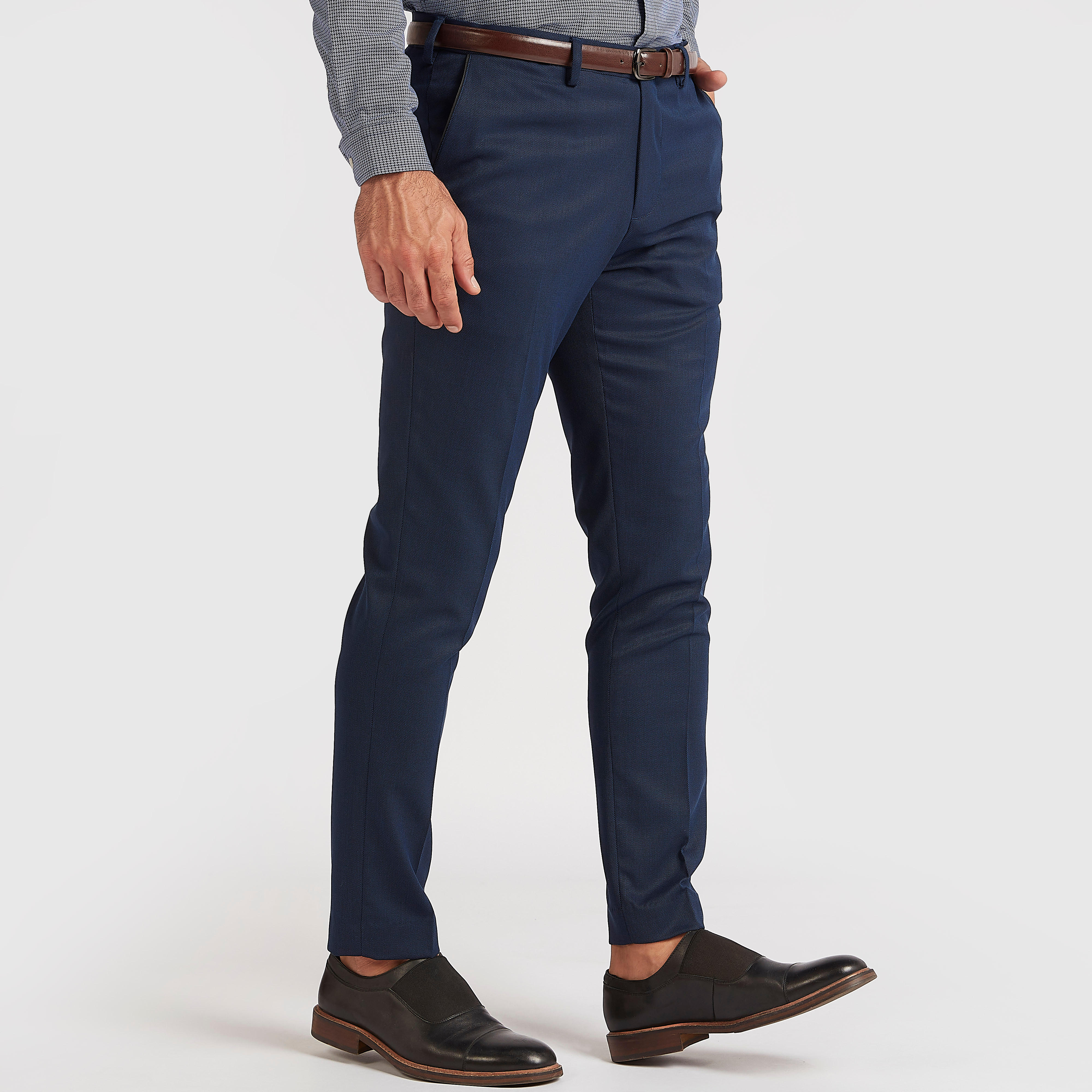 Textured Mid-Rise Trousers with Pockets-men-clothing-bottoms-trousersandchinos-trousers-image-1