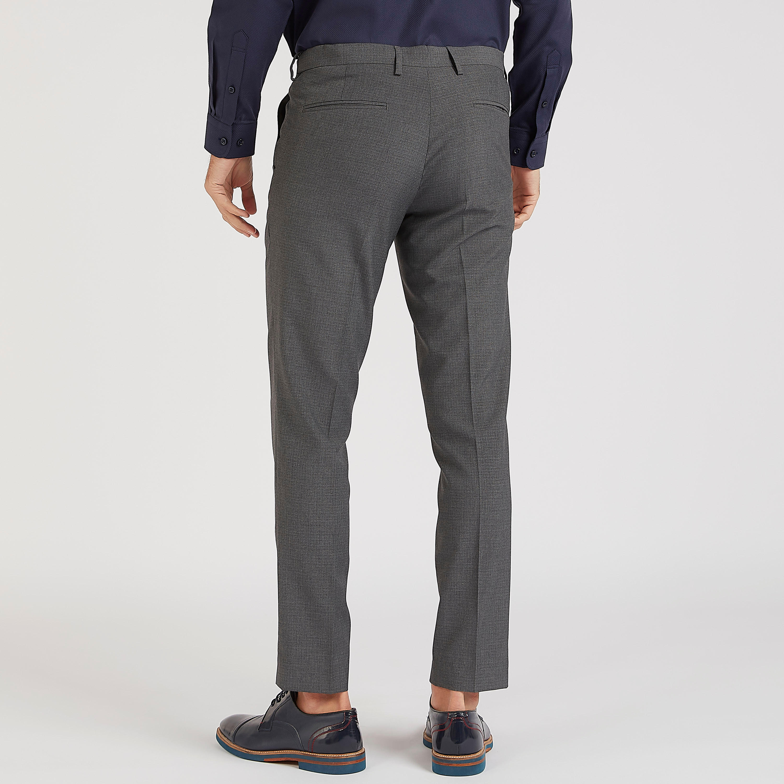 Textured Mid-Rise Trousers with Button Closure and Pockets-men-clothing-bottoms-trousersandchinos-trousers-image-4