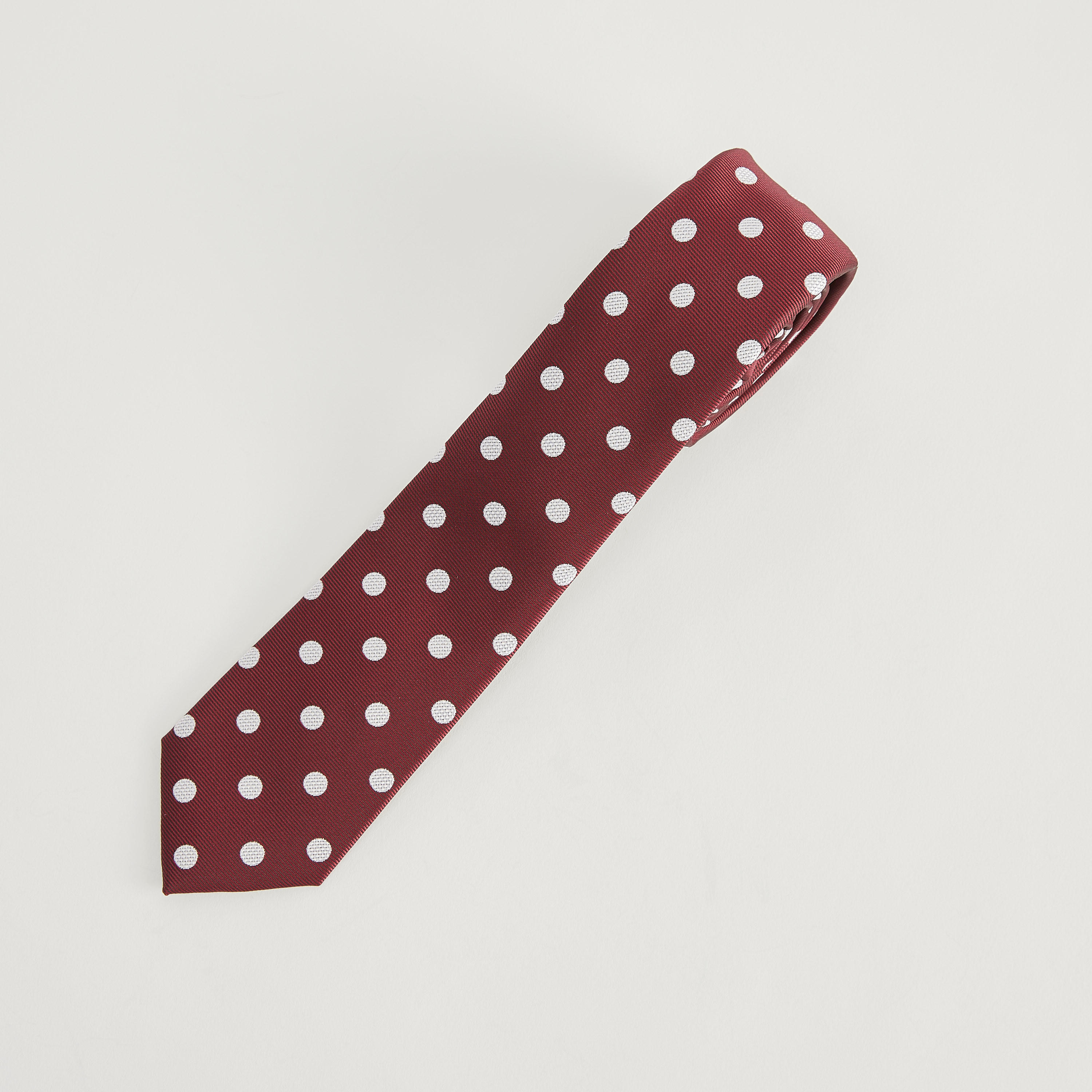ربطة عنق عادية منقطة مع حلقة تثبيت-men-tiesandcufflinks-pocketsquares-image-4