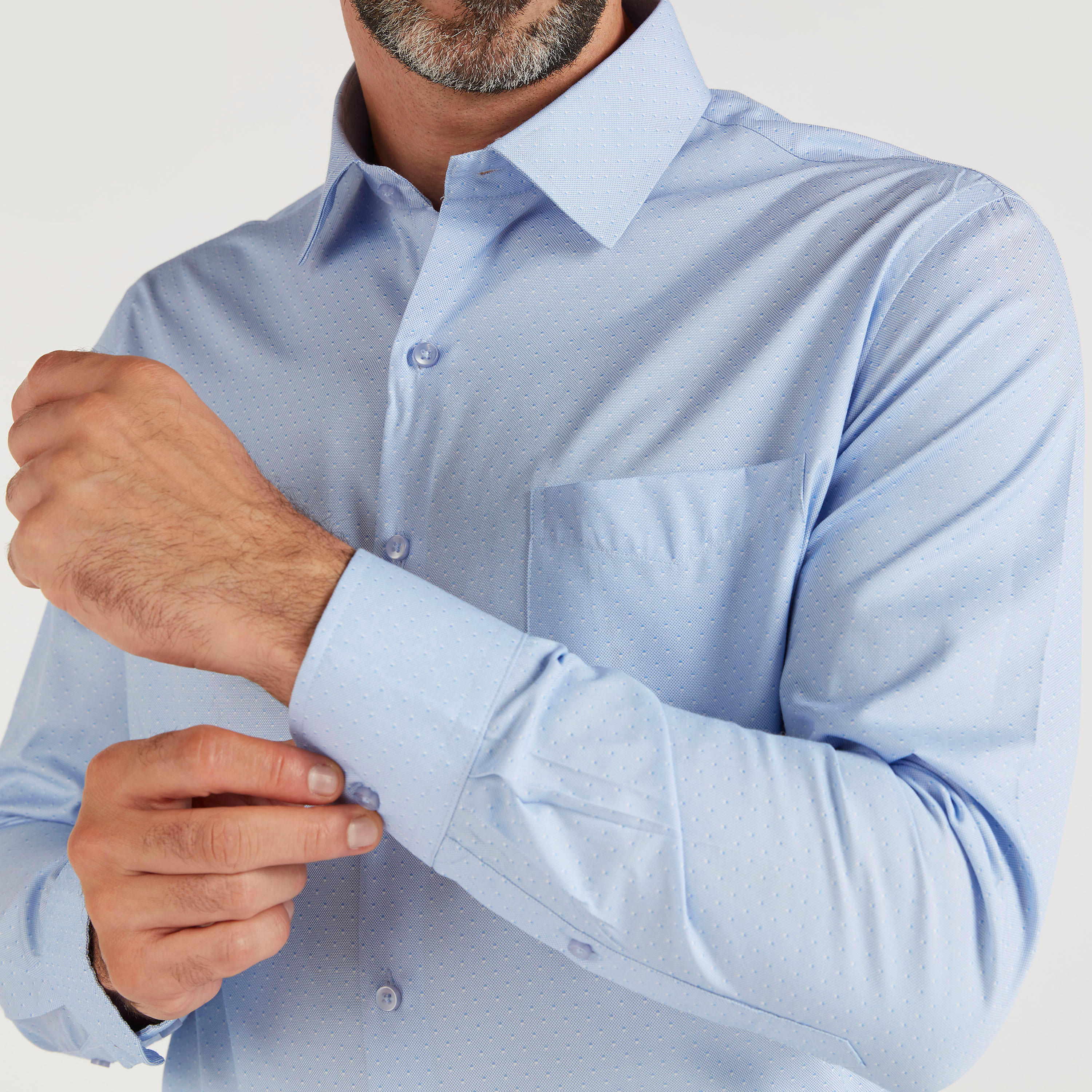 قميص رسمي بأكمام طويلة وجيب على الصدر وطبعات-men-clothing-shirts-image-3