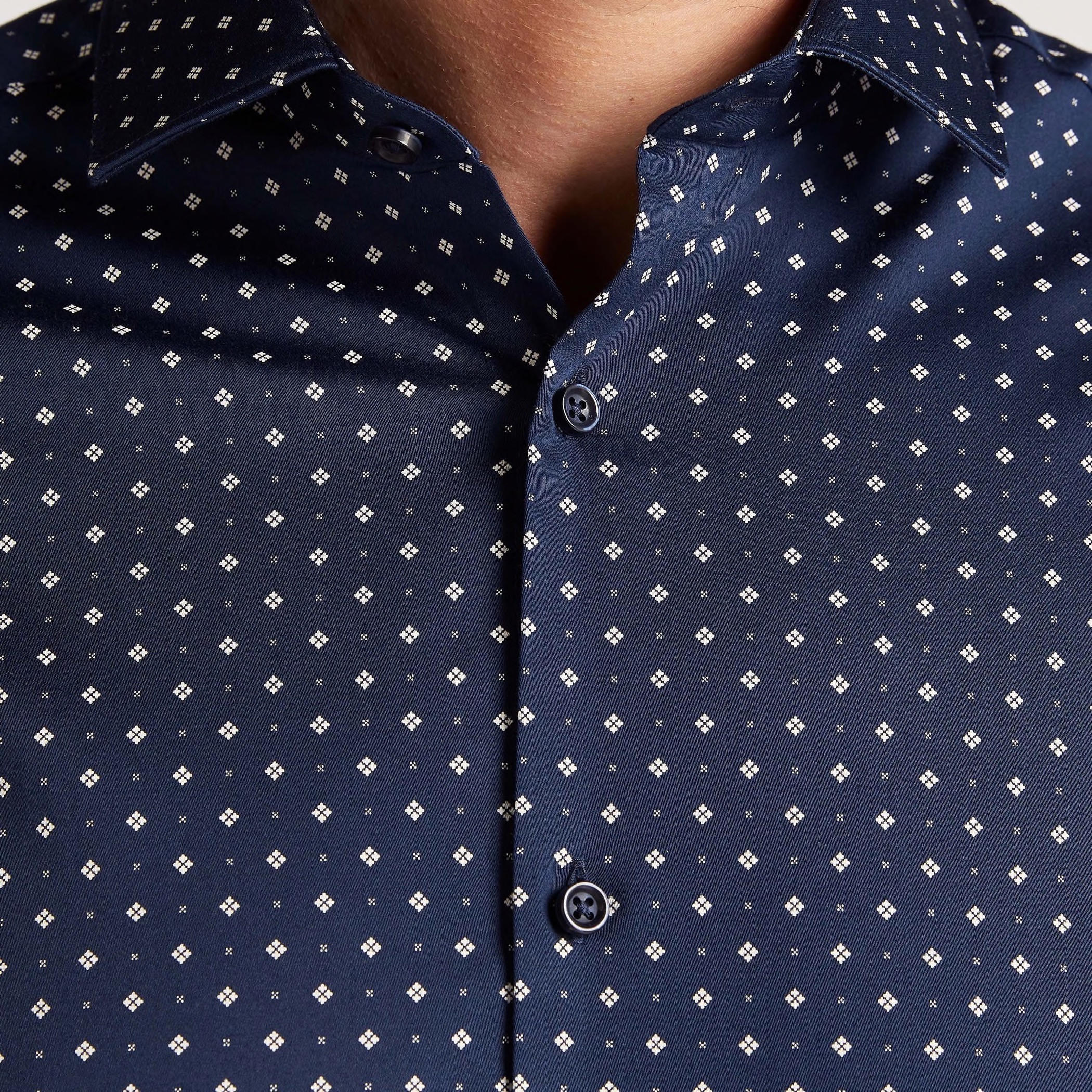 Printed Formal Shirt with Long Sleeves-men-clothing-shirts-image-3