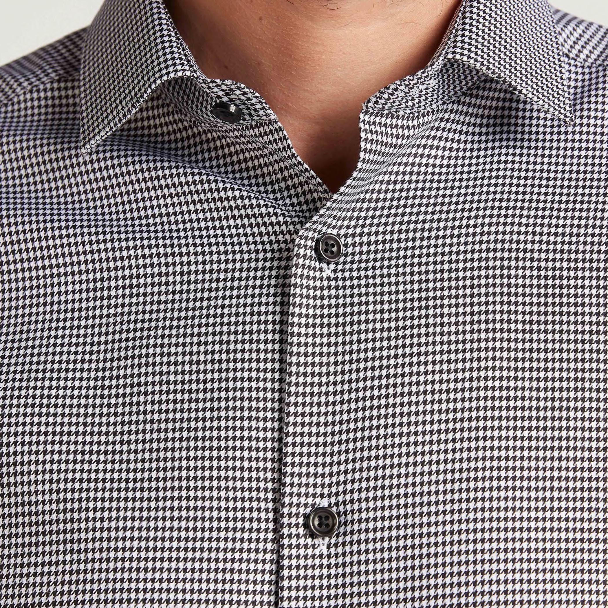 قميص مربعات بأكمام طويلة وزر علوي-men-clothing-shirts-image-3