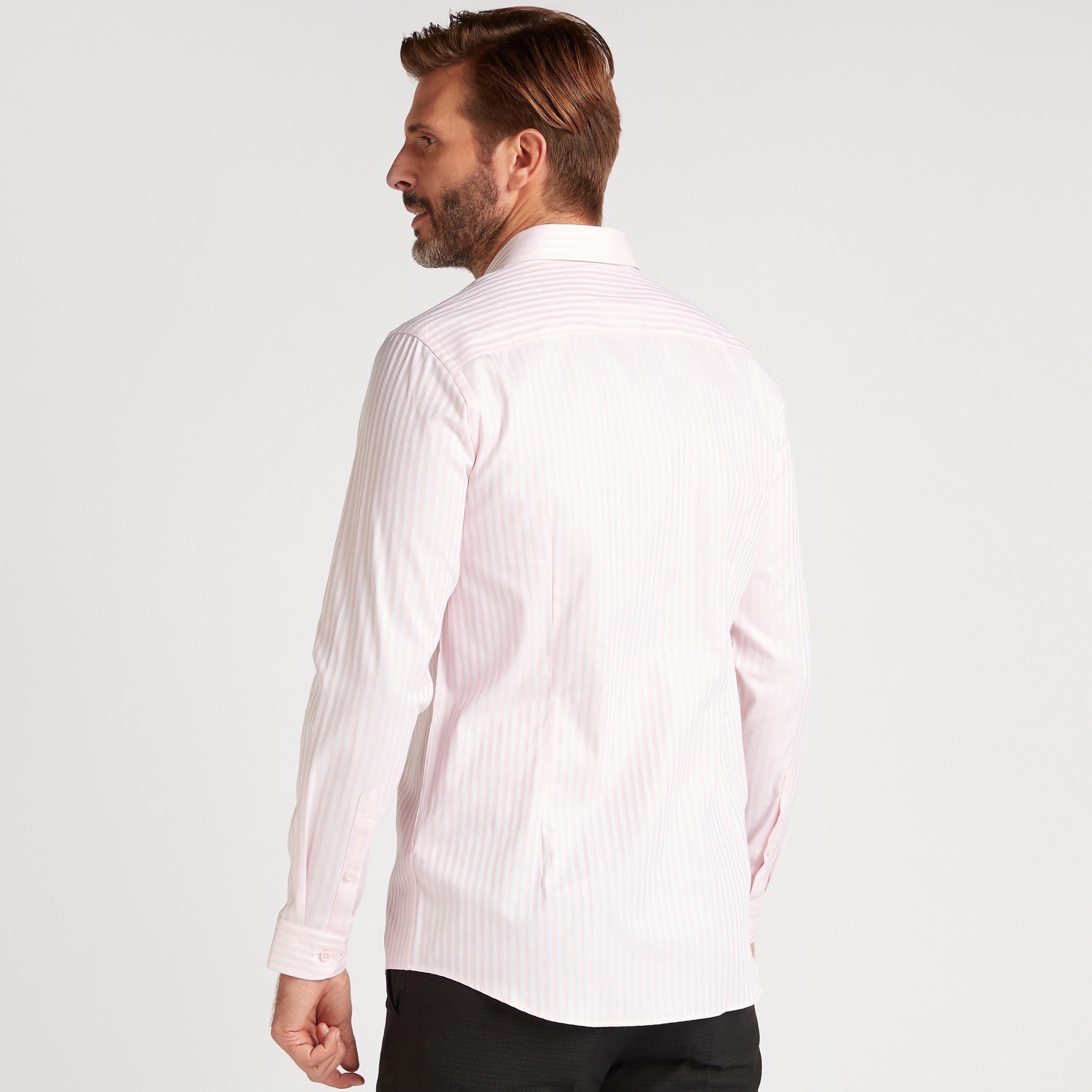 قميص مقلم بقصّة سليم وأكمام طويلة-men-clothing-shirts-image-4