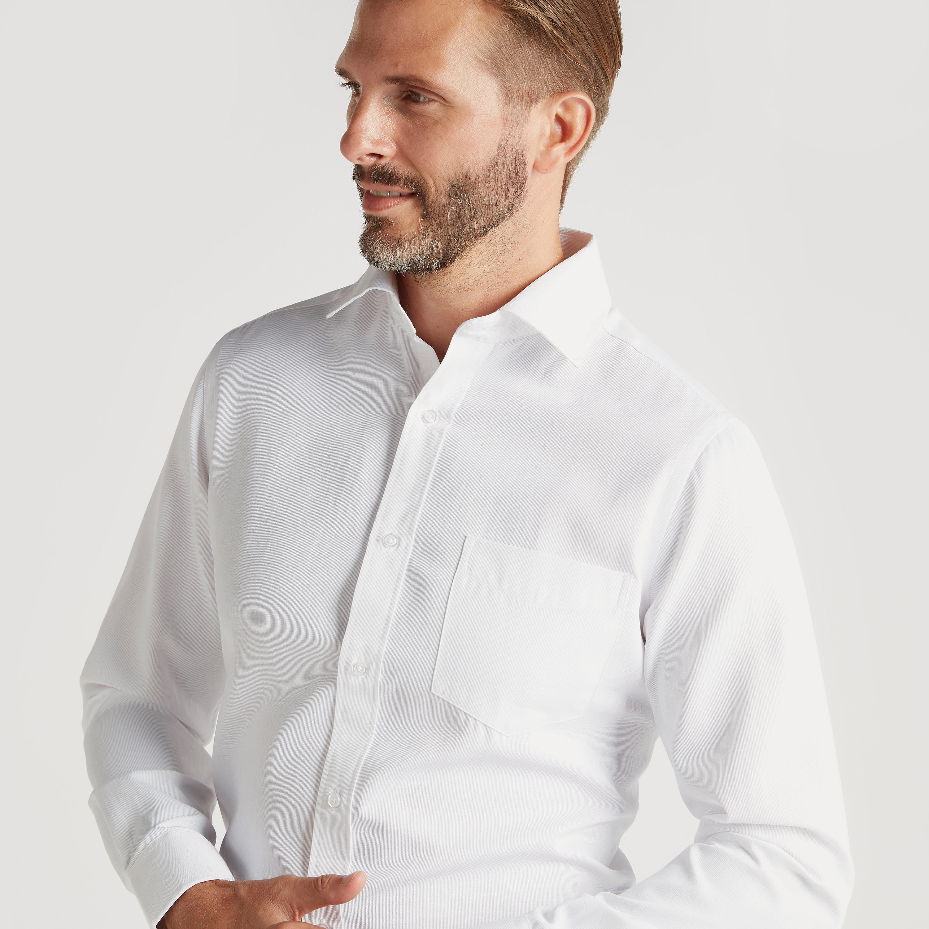 قميص بارز الملمس بياقة عاديّة وأكمام طويلة-men-clothing-shirts-image-6