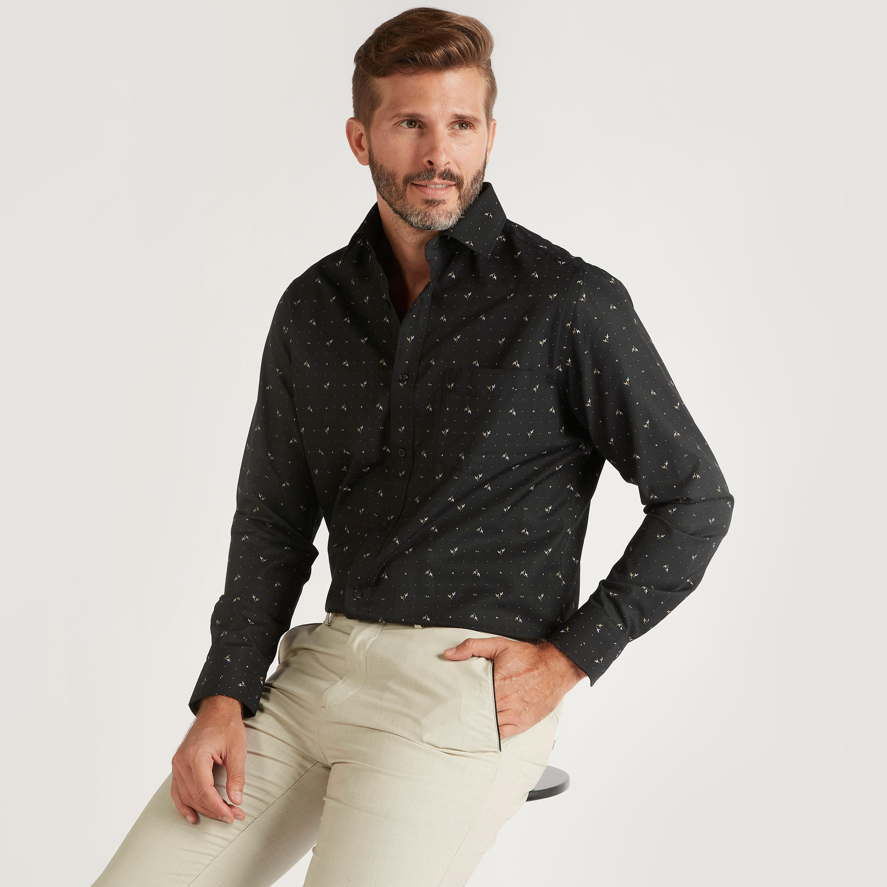 قميص رسمي بأكمام طويلة وجيب وطبعات-men-clothing-shirts-image-1